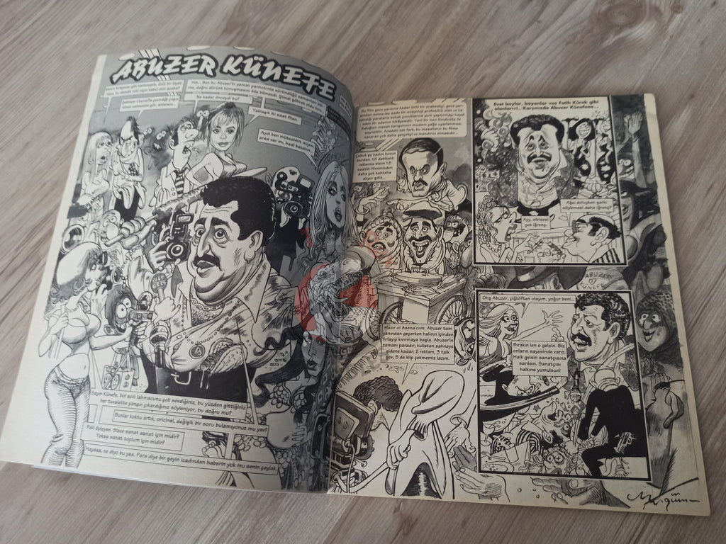 Mad Magazine #4 2000 Turkish Comic Turkey Sergio Aragonés Don Martin