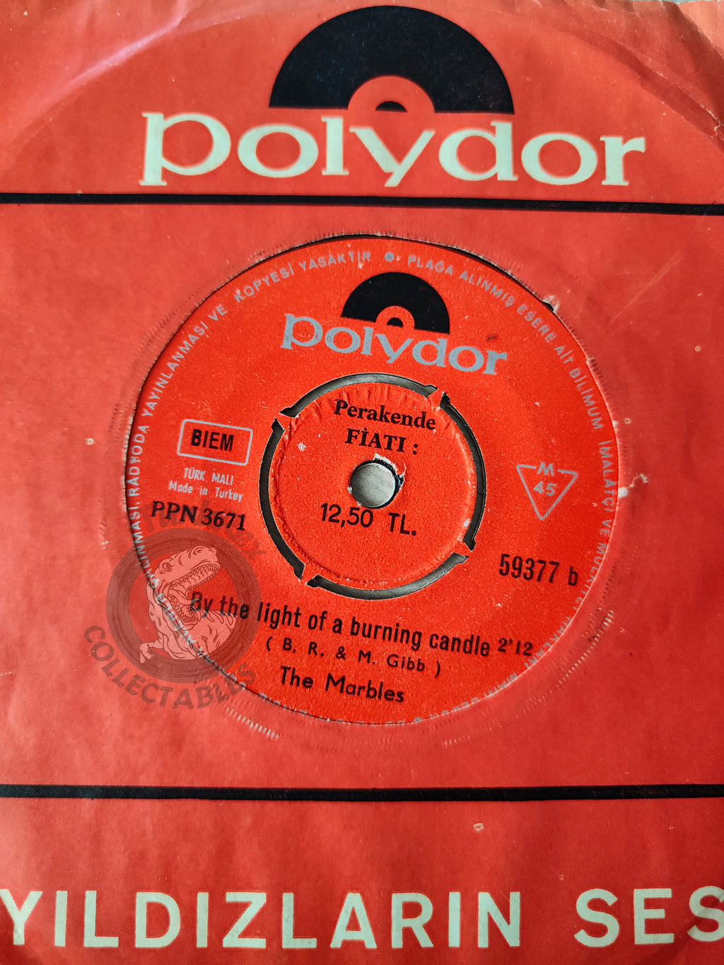 Marbles – Only One Woman 7" Turkish Pressing Vinyl Turkey Edition