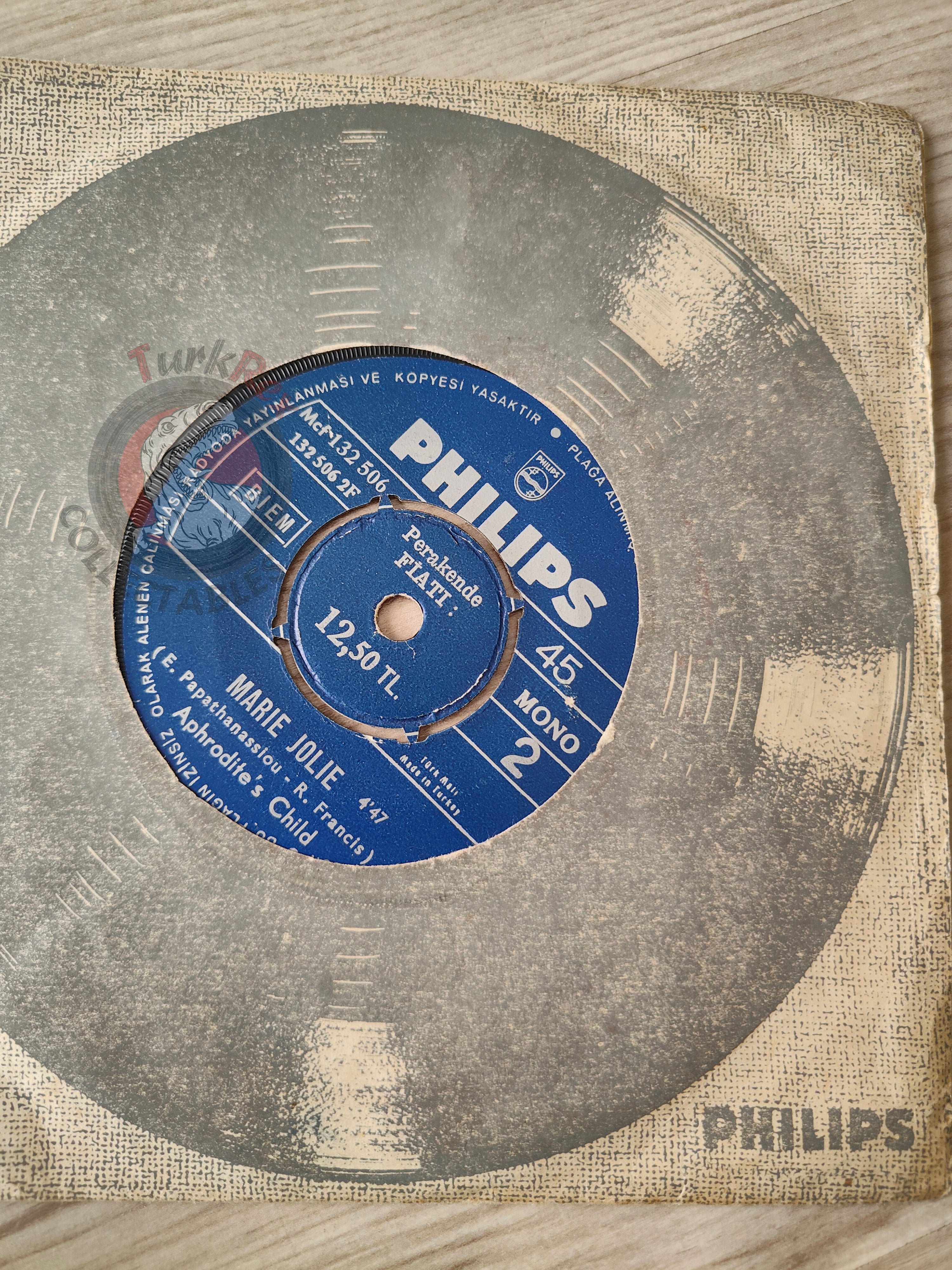 Aphrodite's Child – Let Me Love, Let Me Live 7" Turkish Pressing Vinyl Turkey Edition