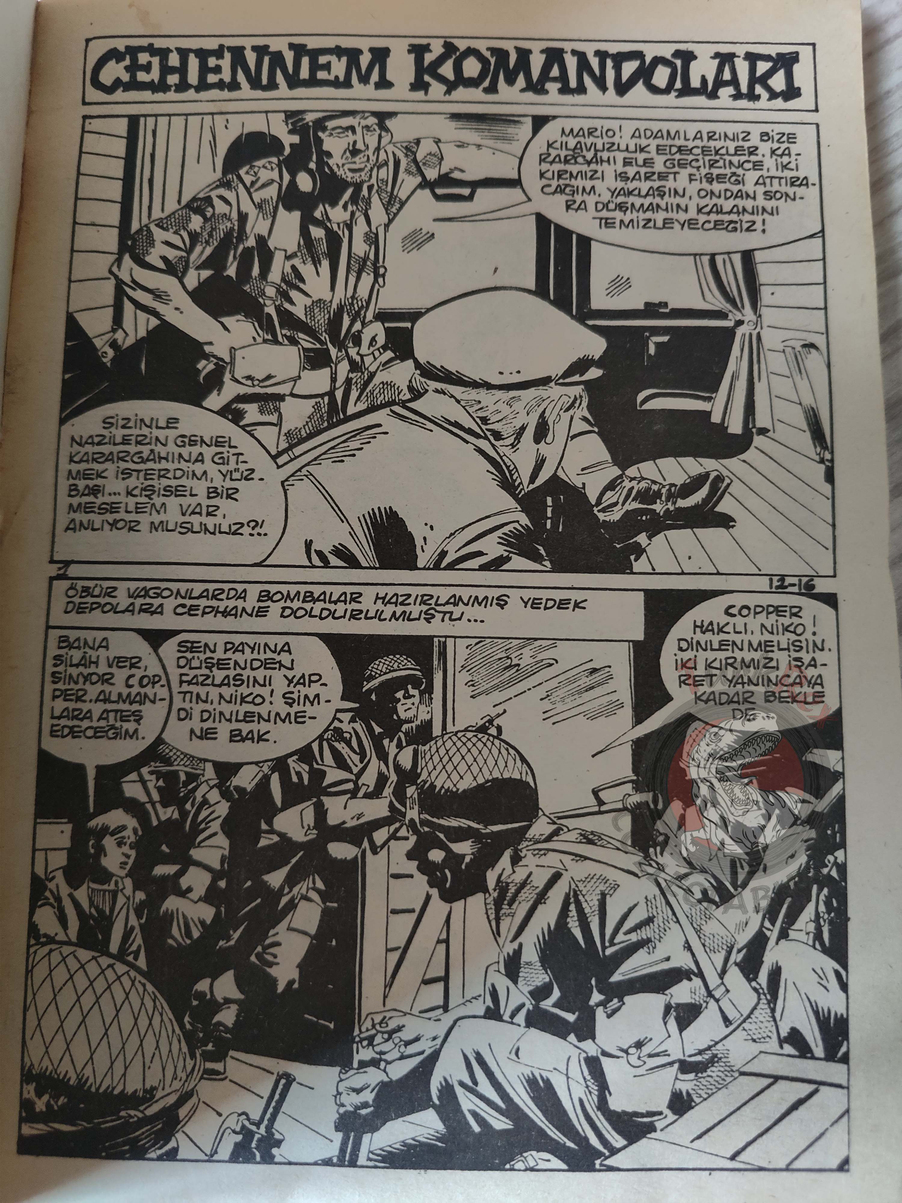 War Picture Library Special #5 1982 Turkish Comic Turkey WW2 stories