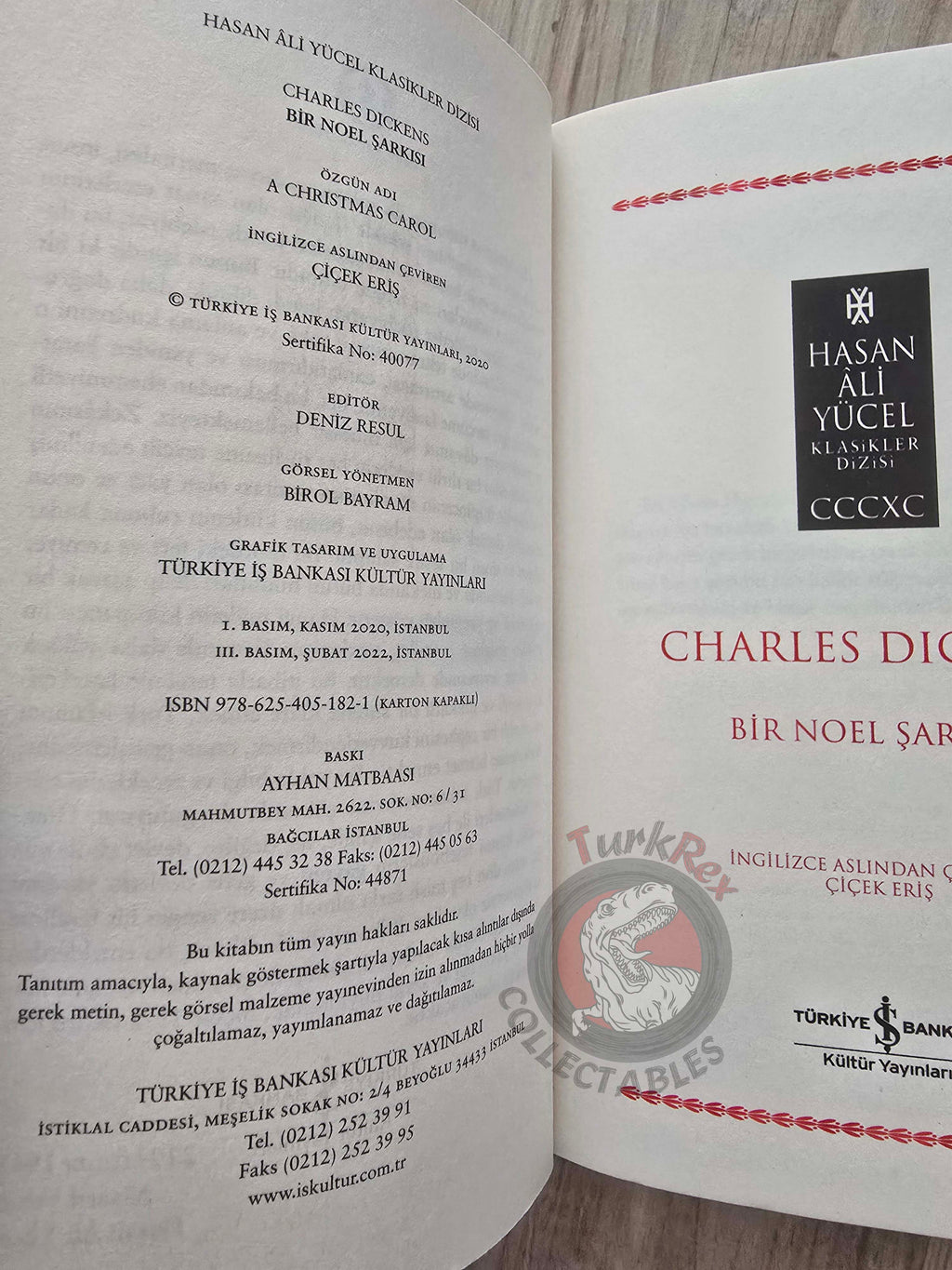 Charles Dickens – A Christmas Carol 2022 Turkish Book Turkey