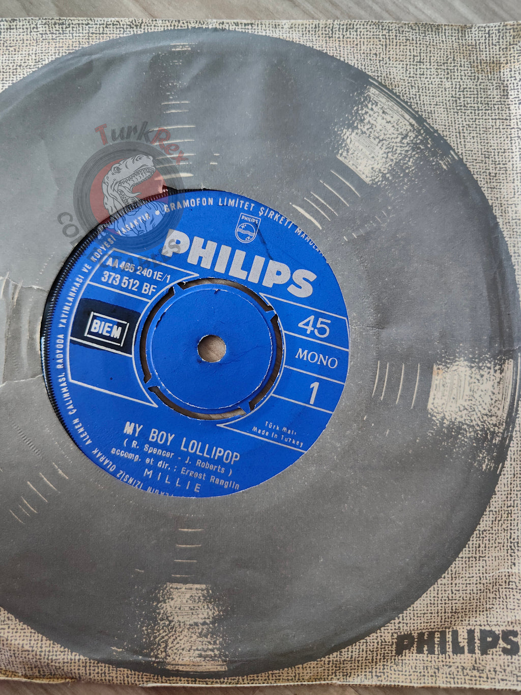 Millie – My Boy Lollipop 7" Turkish Pressing Vinyl Turkey Edition