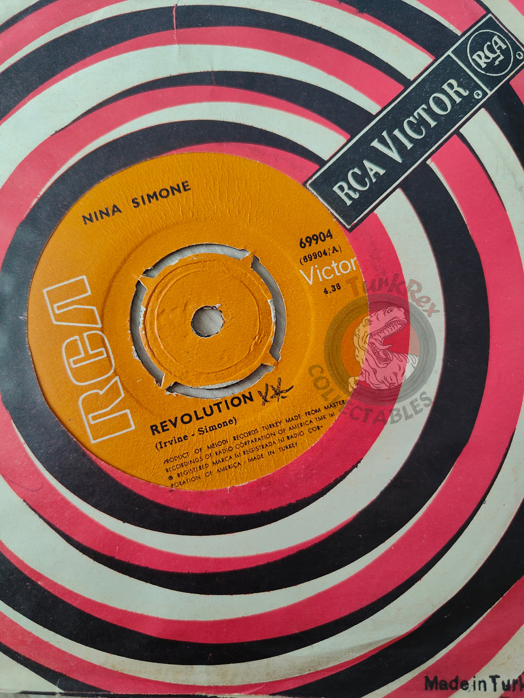 Nina Simone – Révolution ! 7" Turkish Pressing Vinyl Turkey Edition