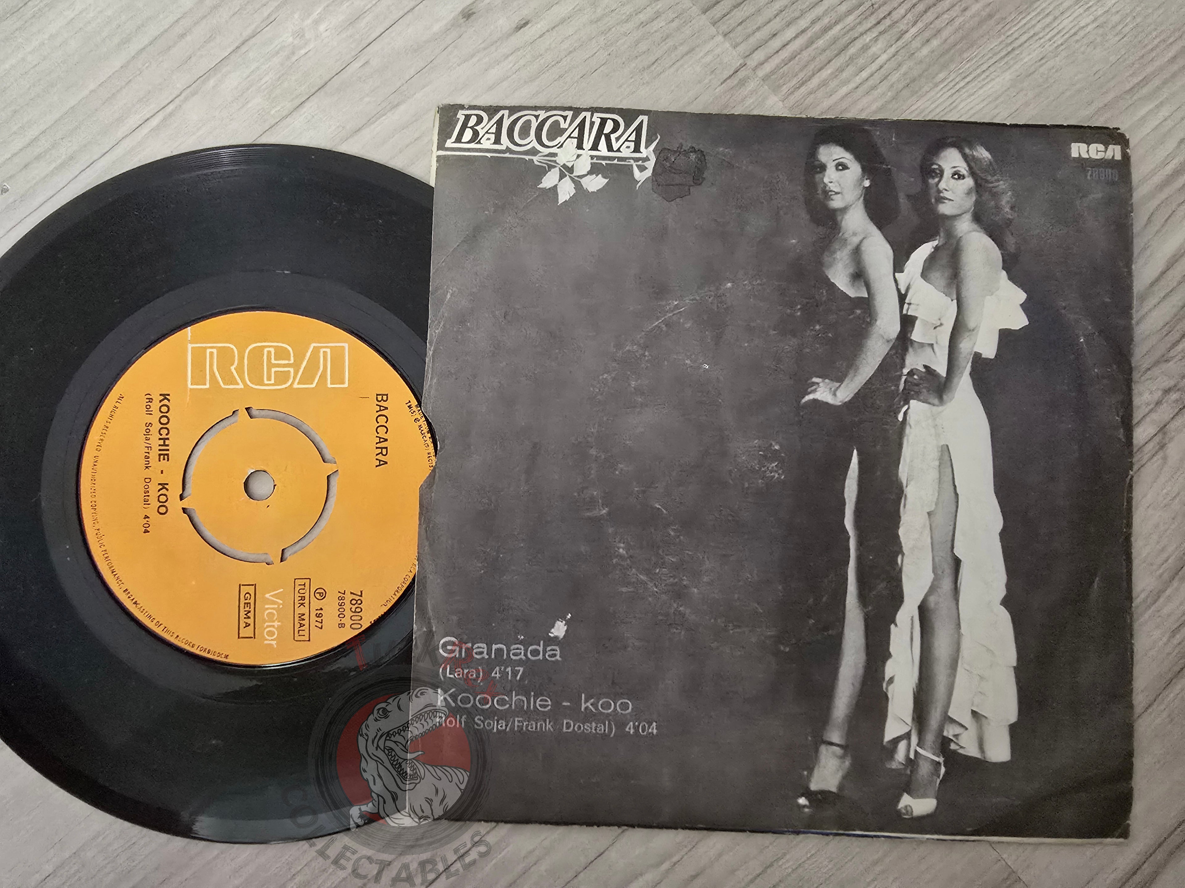 Baccara – Granada / Koochie - Koo 7" Turkish Pressing Vinyl Turkey Edition