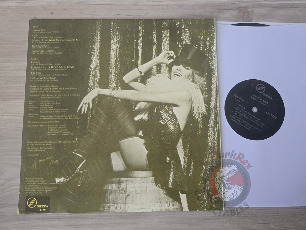 Amanda Lear – Sweet Revenge Turkish Pressing Vinyl Turkey Edition