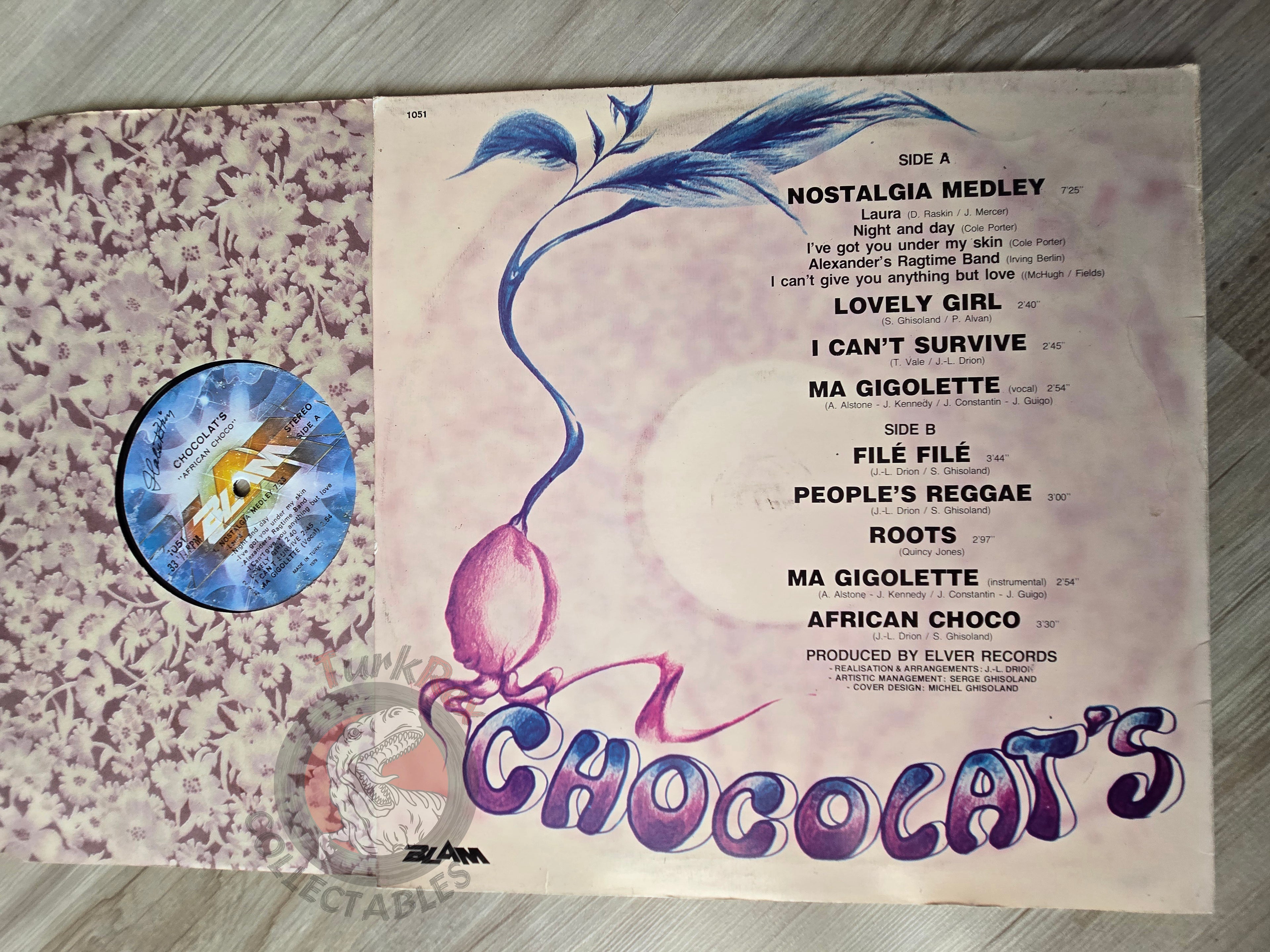 Chocolat's – African Choco Turkish Pressing Vinyl Turkey Edition