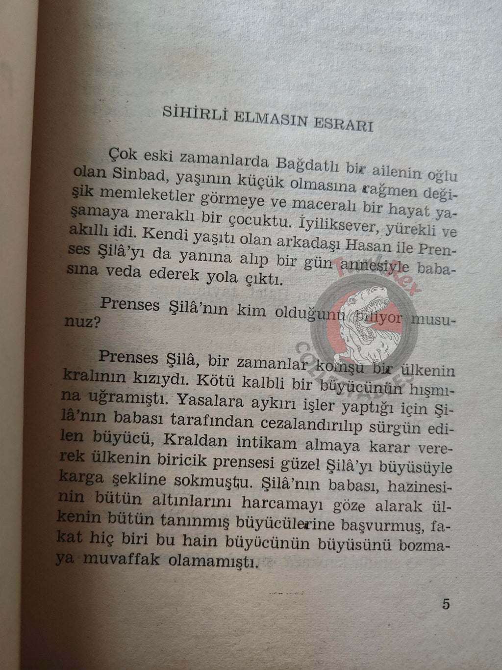 Sinbad the Sailor 1980 Turkish Book Turkey 1001 Nights Illustrated Shera
