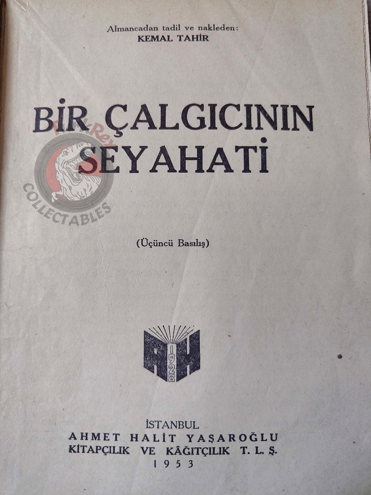 Joseph von Eichendorff – From the Life of a Good-for-Nothing 1953 Turkish Book Turkey
