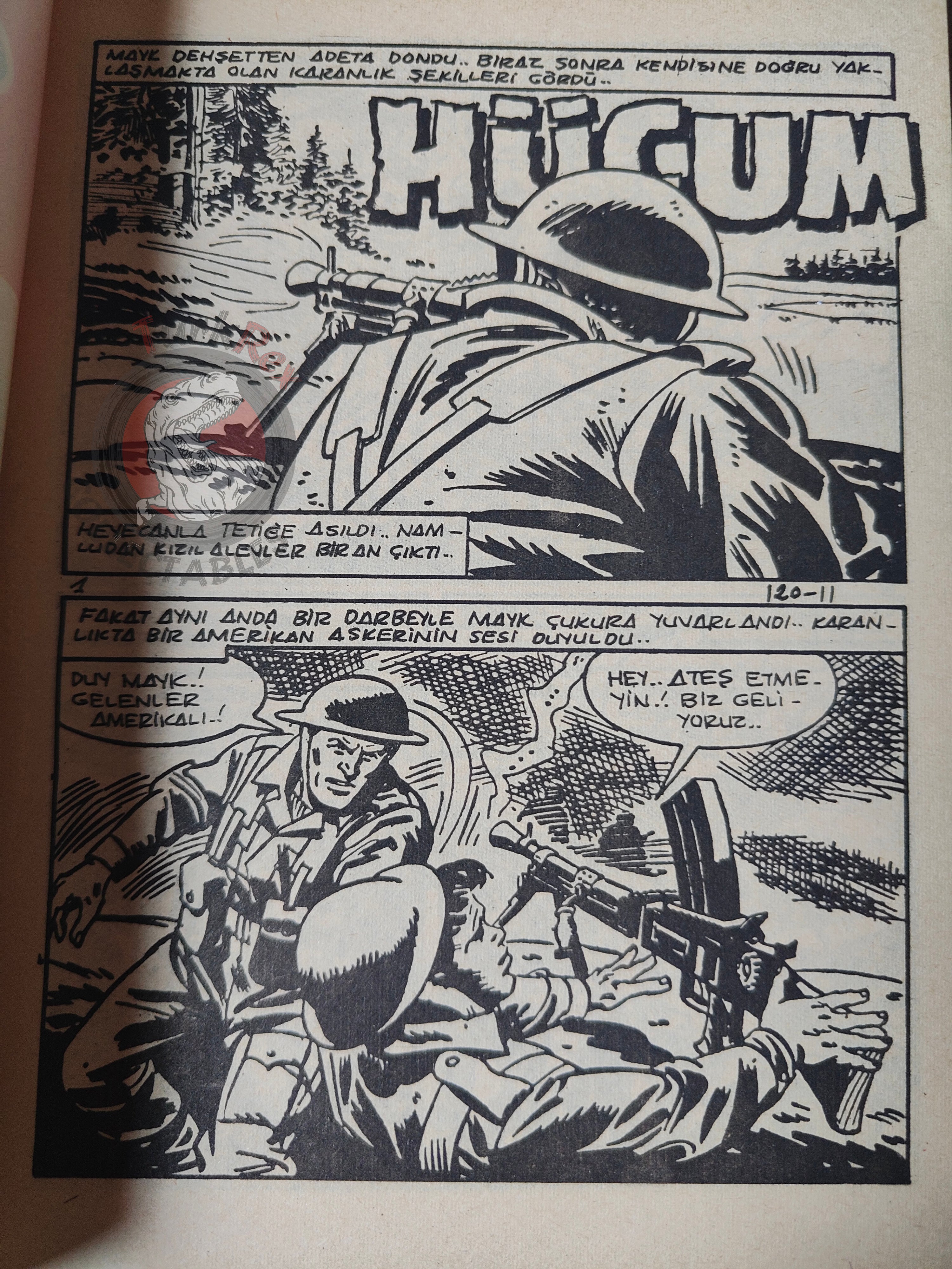 War Picture Library #2 1981 Turkish Comic Turkey WW2 stories