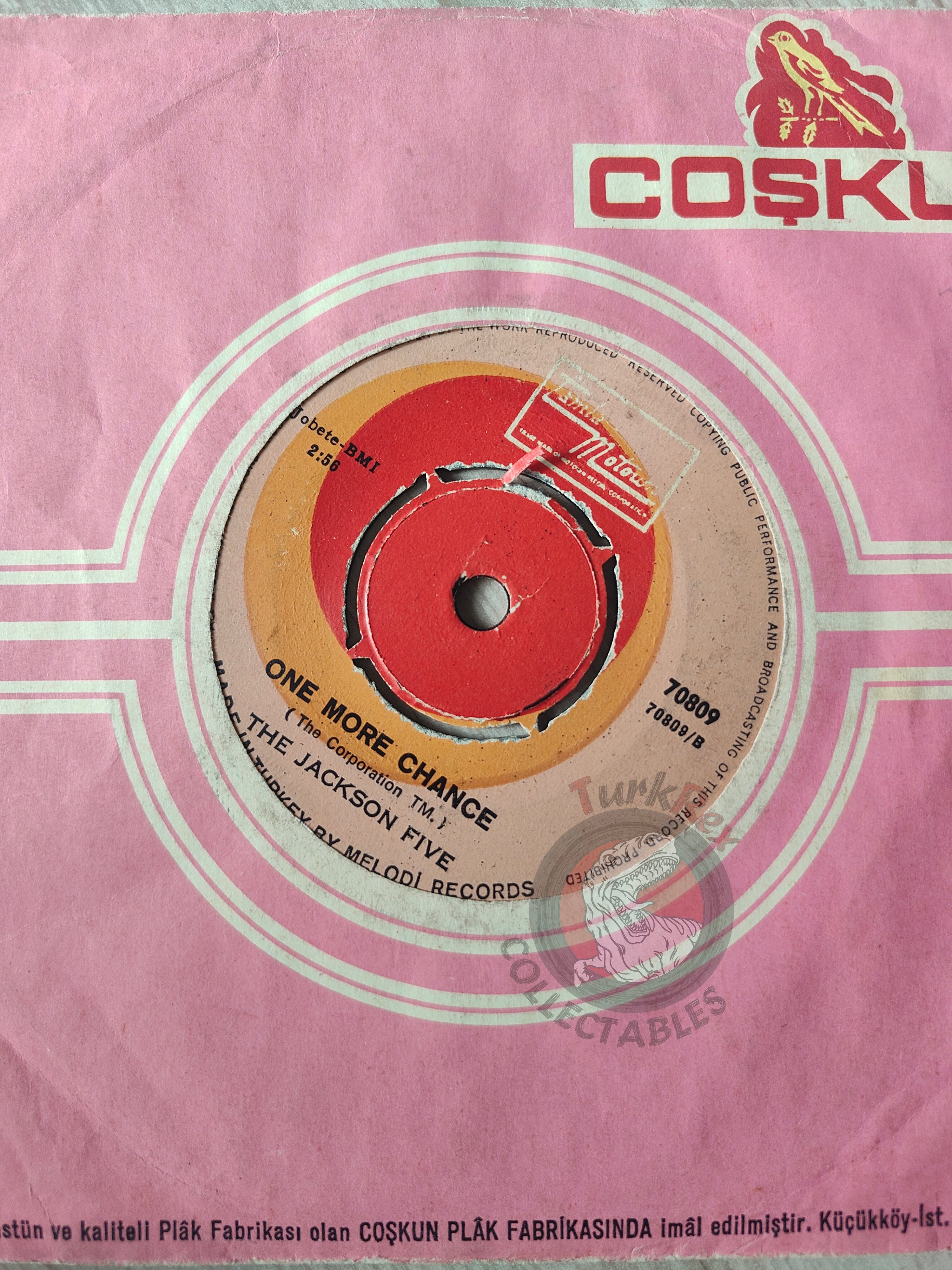 The Jackson 5 – I'll Be There 7" Turkish Pressing Vinyl Turkey Edition