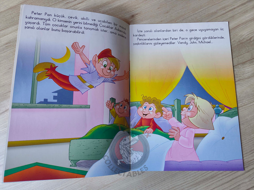 J. M. Barrie – Peter Pan 2011 Turkish Book Turkey Illustrated 1