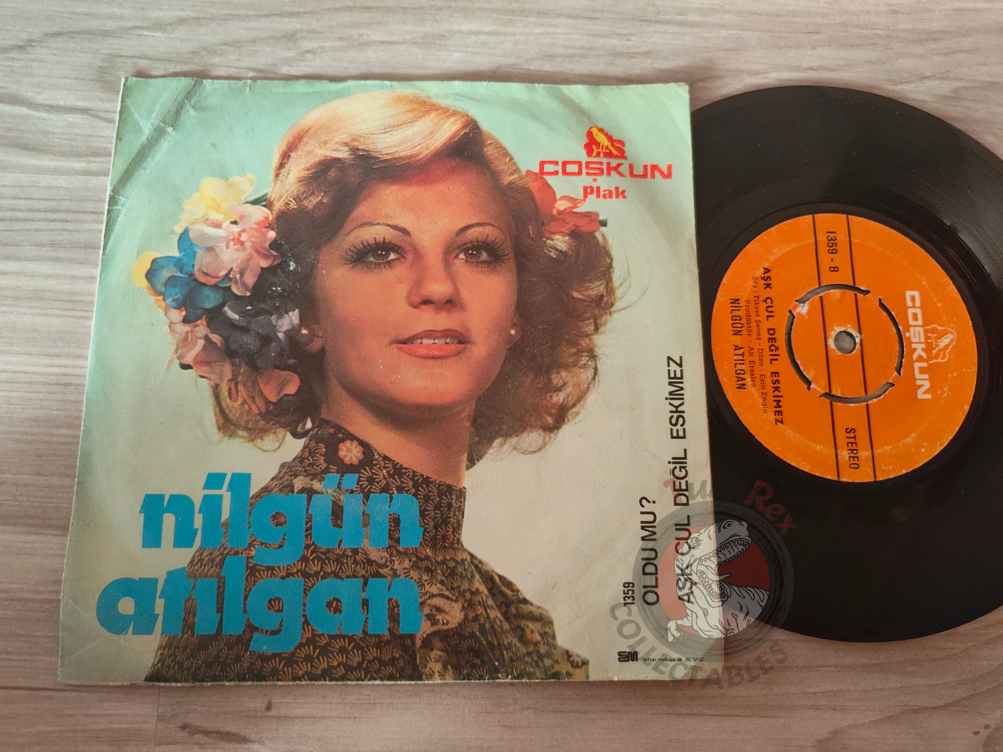 Nilgün Atılgan – Oldu Mu? Waterloo 7" Turkish Pressing Vinyl Turkey Edition