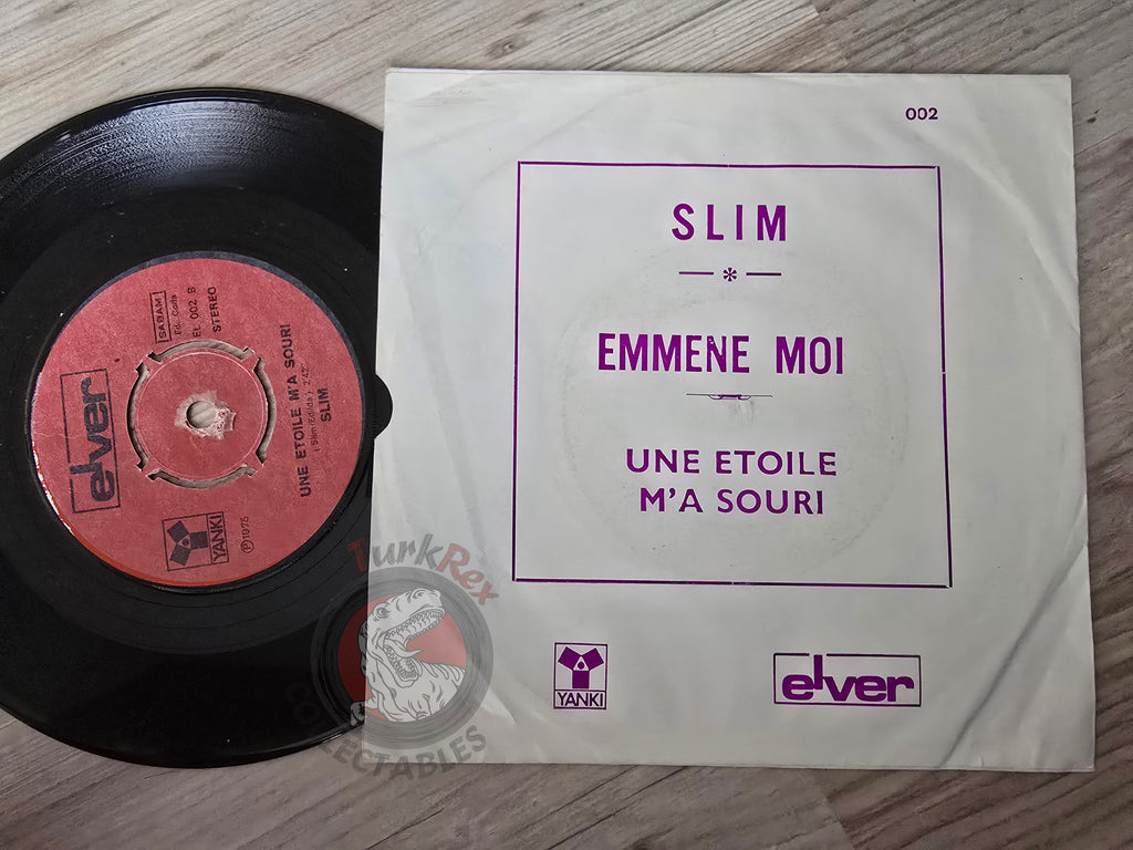 Slim – Emmène-Moi 7" Turkish Pressing Vinyl Turkey Edition