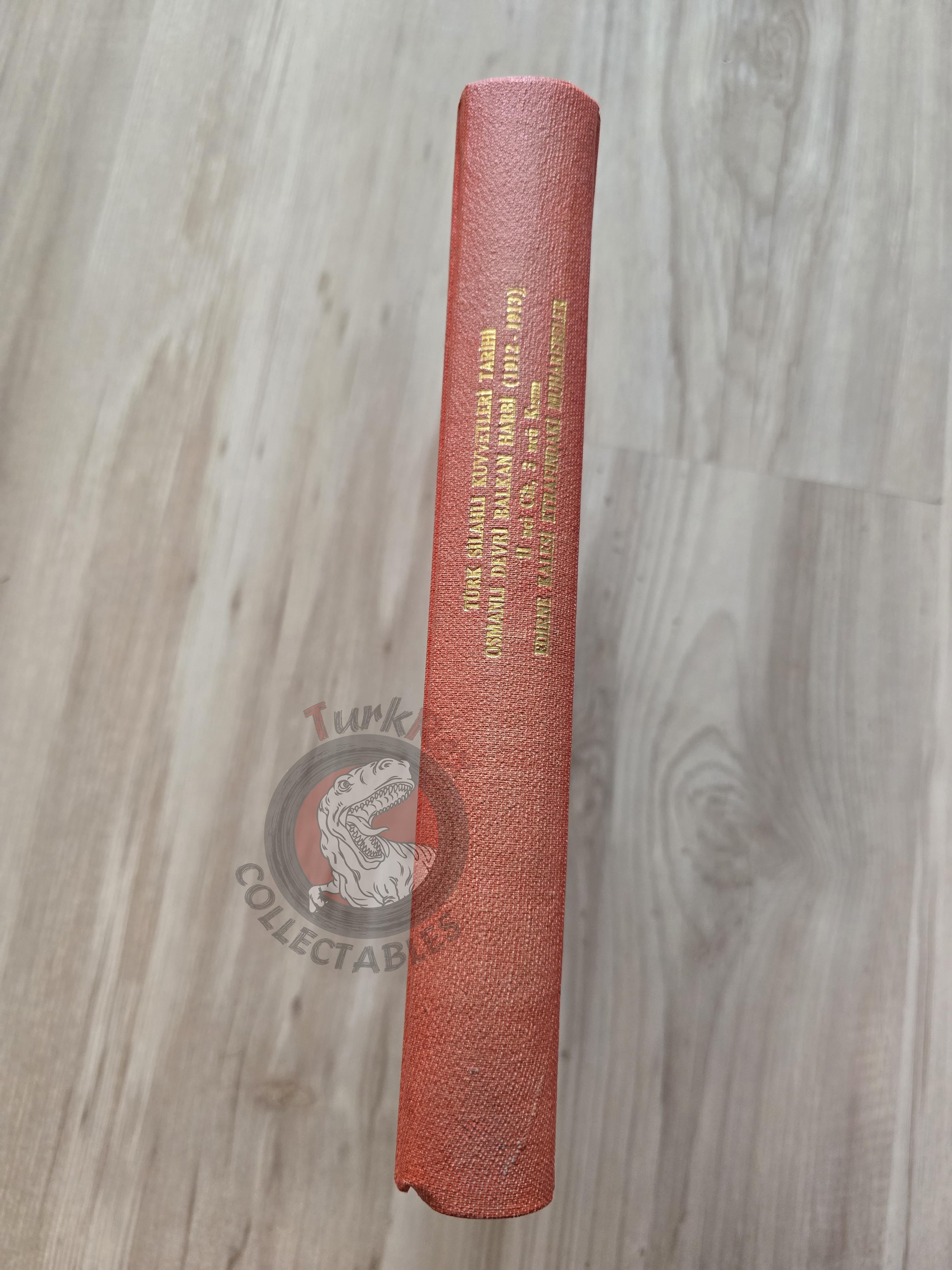 Balkan War Battles Around the Edirne Fortress 1980 Turkish Book Military Ottoman Empire Maps