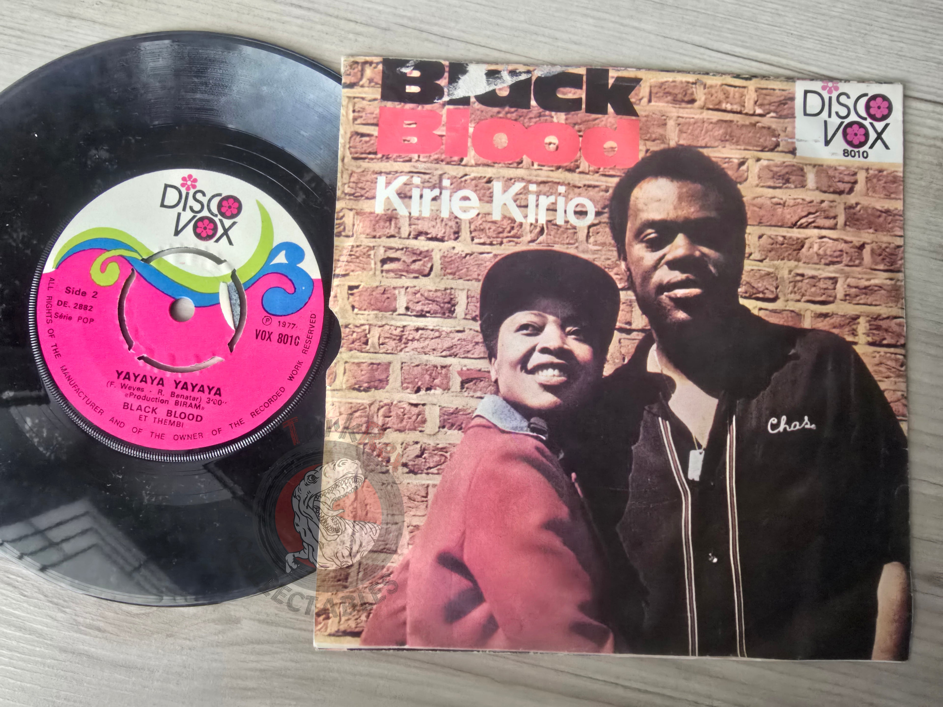 Black Blood – Kirie Kirio 7" Turkish Pressing Vinyl Turkey Edition