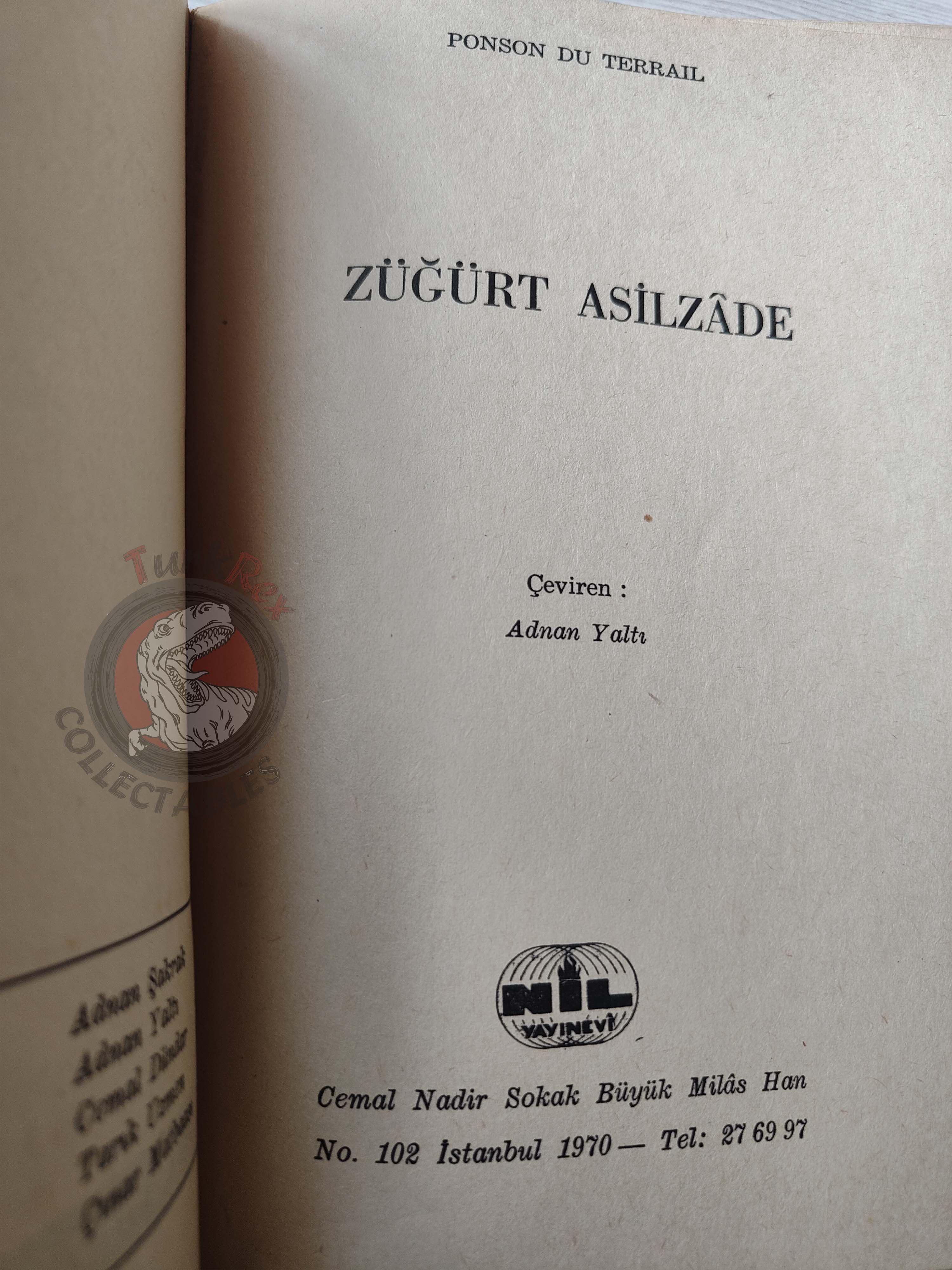 Pierre Alexis Ponson du Terrail – Rocambole 6 Le Gentilhomme Pauvre 1970 Turkish Book Turkey