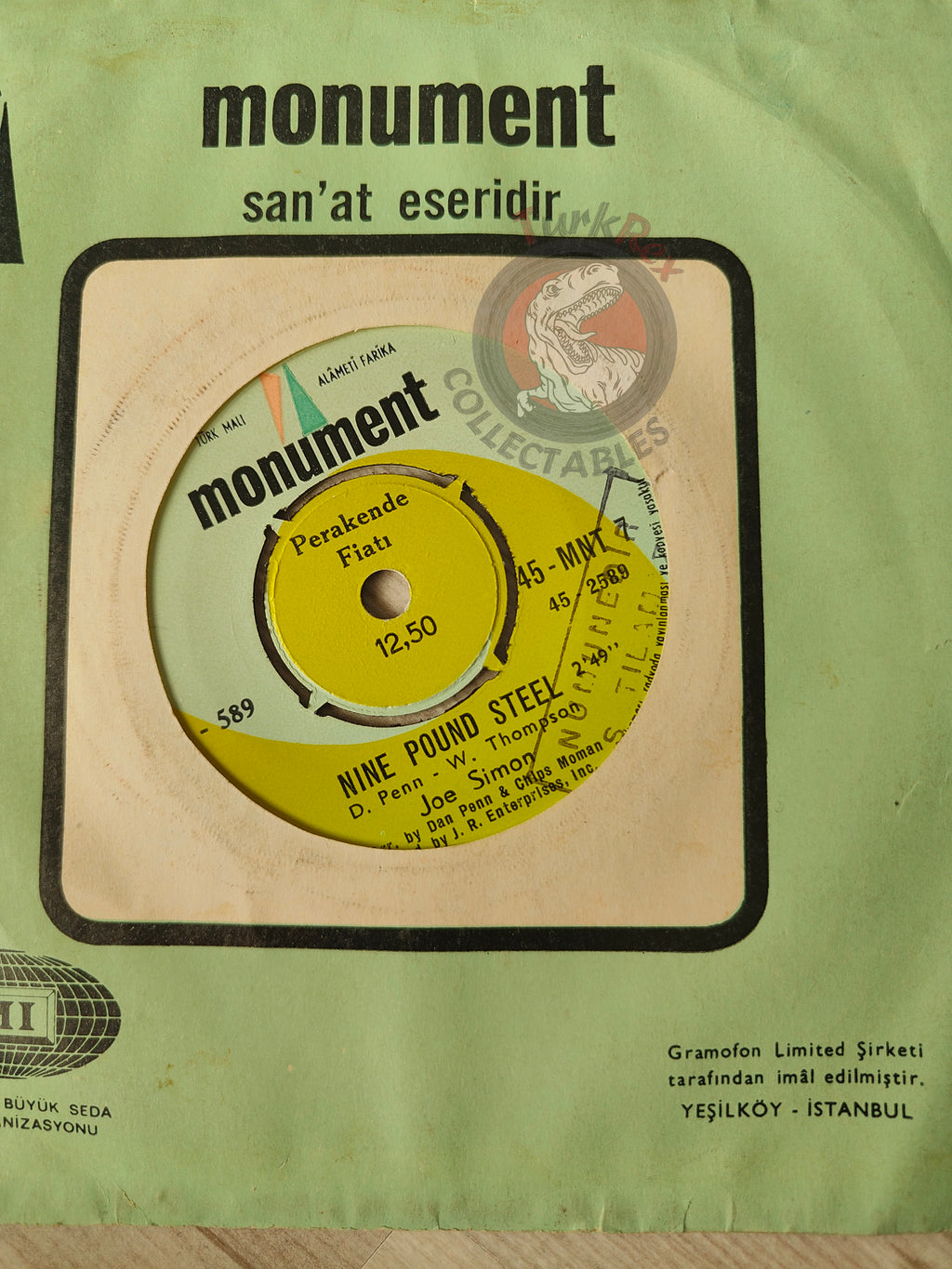 Joe Simon – Put Your Trust In Me 7" Turkish Promo Pressing Vinyl Turkey Edition