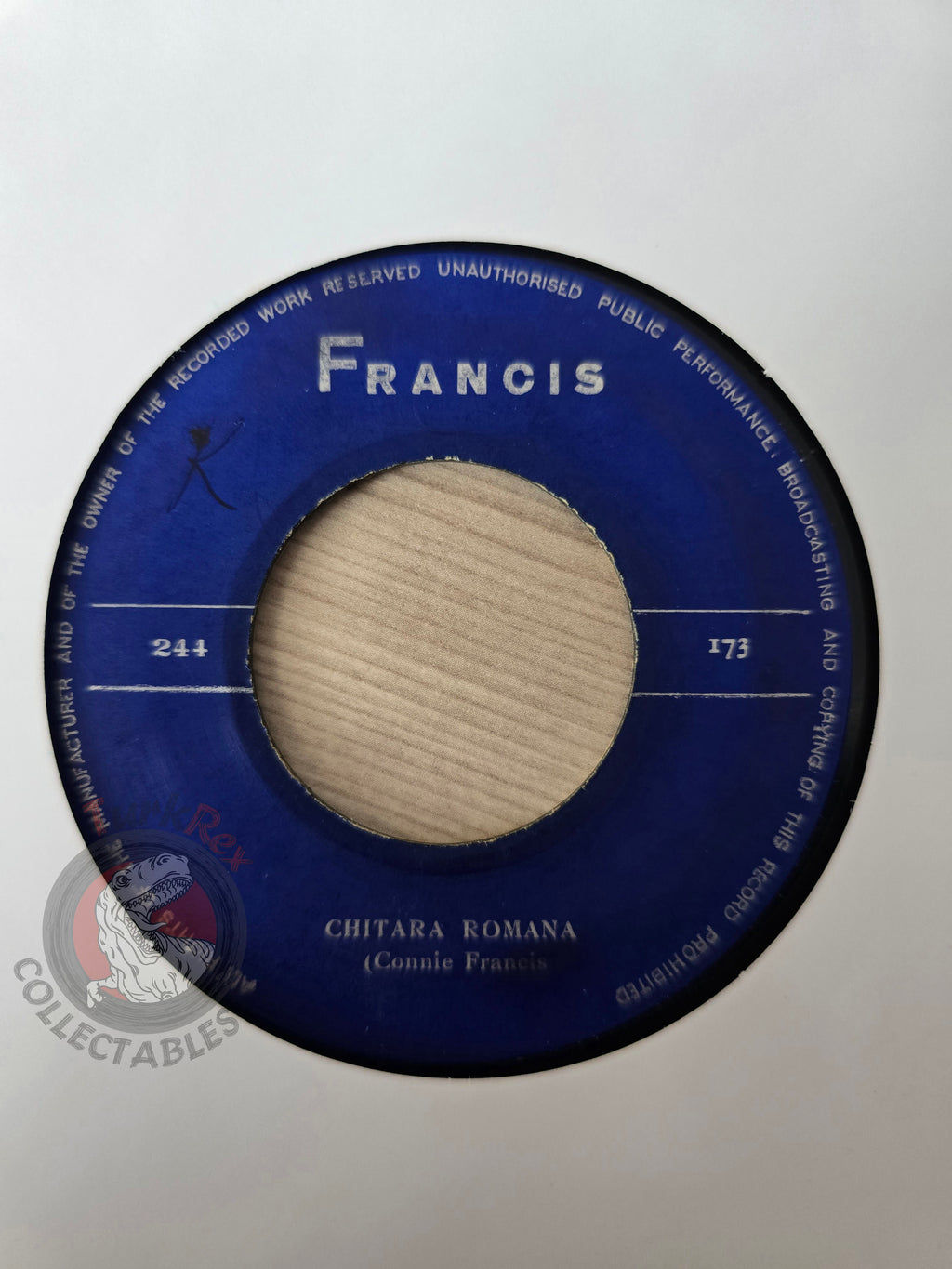 Connie Francis / Dion / Joey Dee & The Starliters 7" Iran Pressing Vinyl Iranian Edition