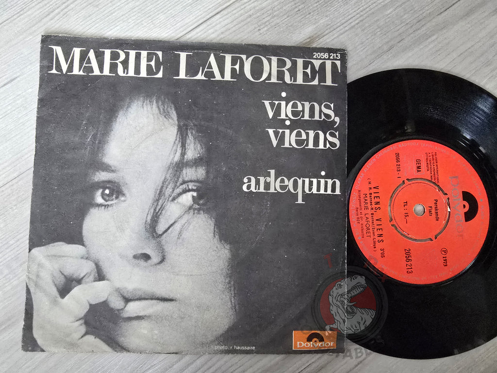 Marie Laforet – Viens, Viens 7" Turkish Pressing Vinyl Turkey Edition
