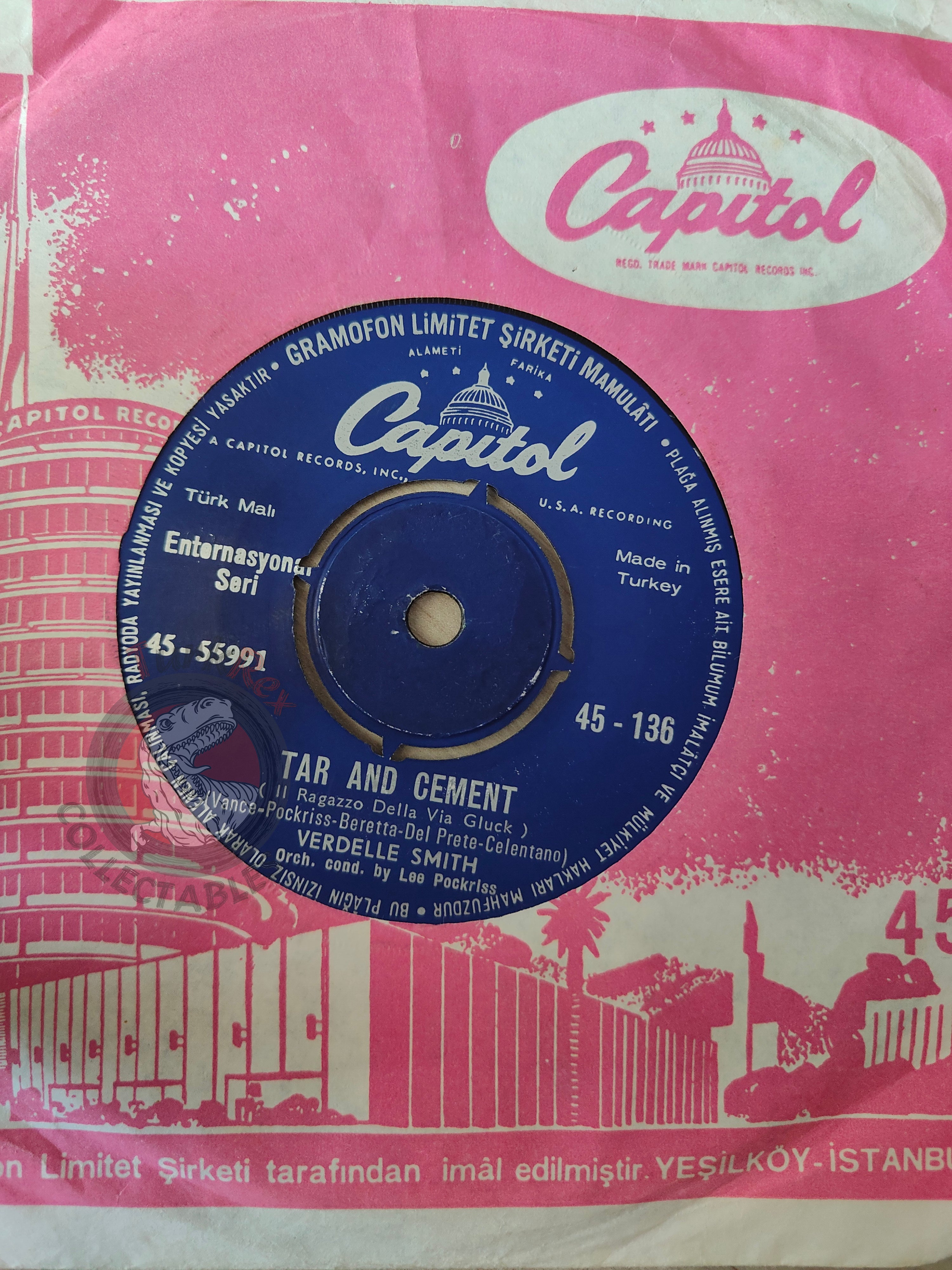 Verdelle Smith – Tar And Cement 7" Turkish Pressing Vinyl Turkey Edition