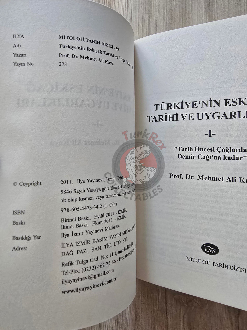 Mehmet Ali Kaya – Ancient History and Civilizations of Turkey 2011 Turkish Book