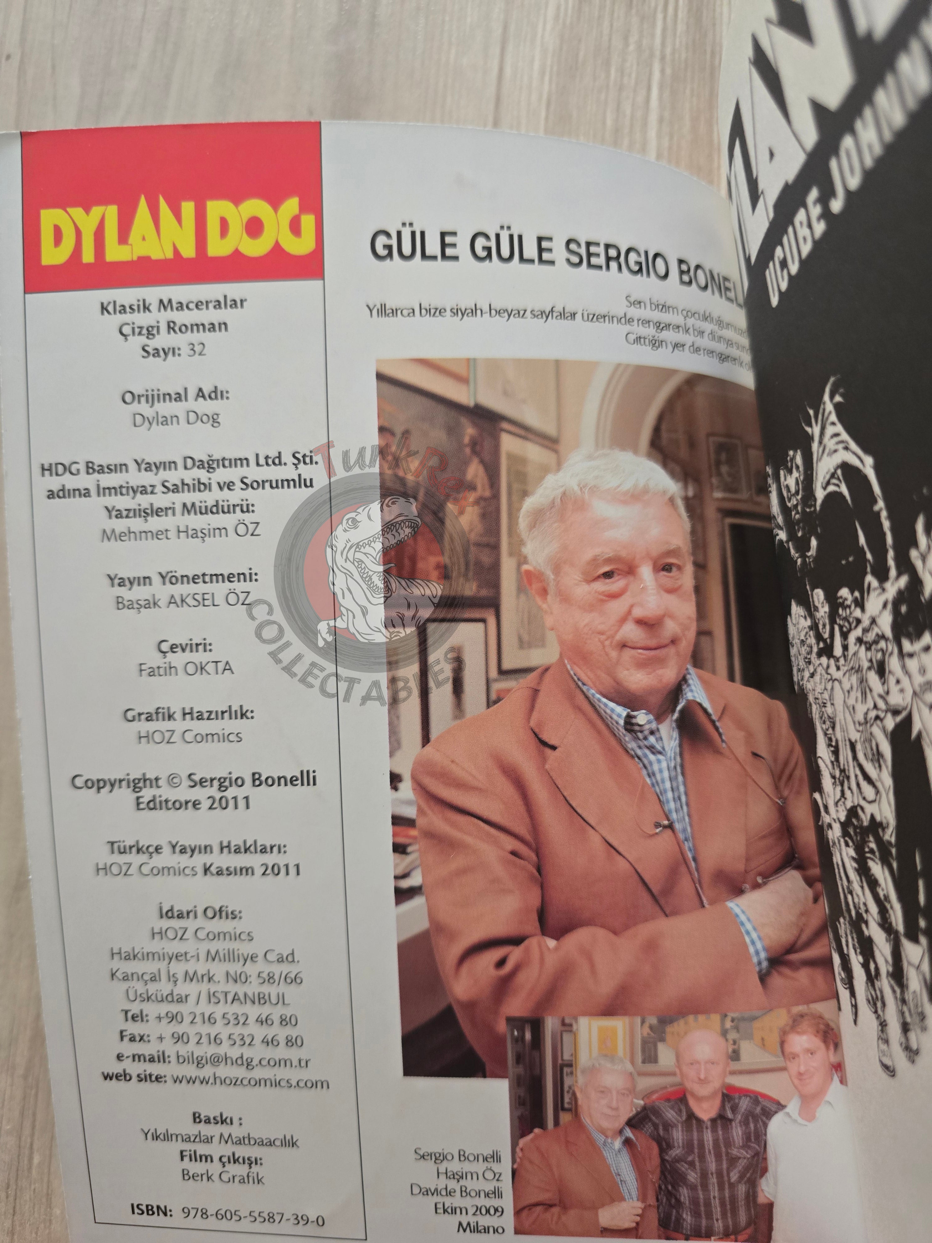 Dylan Dog #32 2011 Turkish Comic Turkey Johnny Freak #81 #82