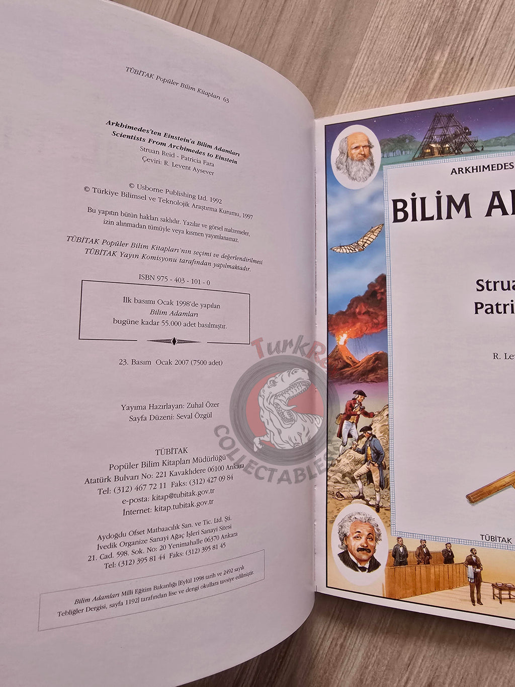 Struan Reid – Scientists: From Archimedes To Einstein 2007 Turkish Book Turkey