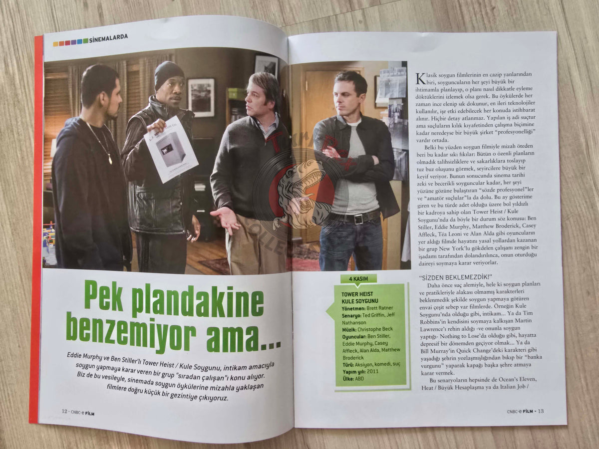 CNBC-e Film 2011 The Adventures of Tintin Turkish Mag Turkey X-Men he Twilight Saga