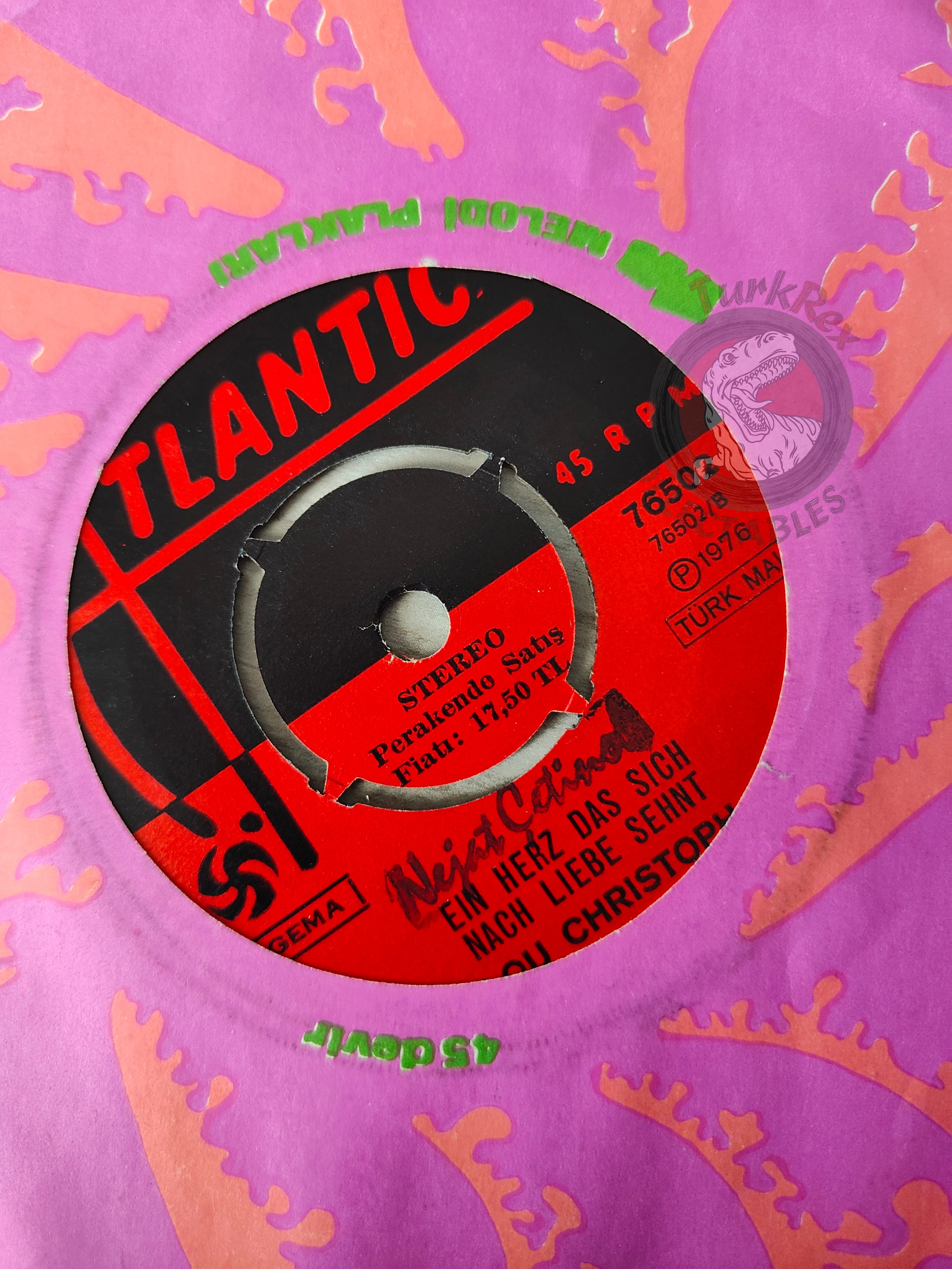 Lou Christoph – Unser Traum Fing Doch Erst An 7" Turkish Pressing Vinyl Turkey Edition
