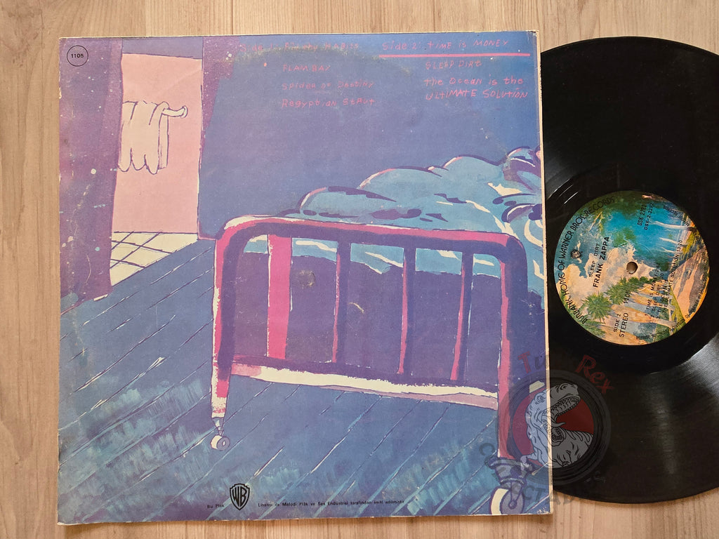 Frank Zappa – Sleep Dirt Turkish Pressing Vinyl Turkey Edition