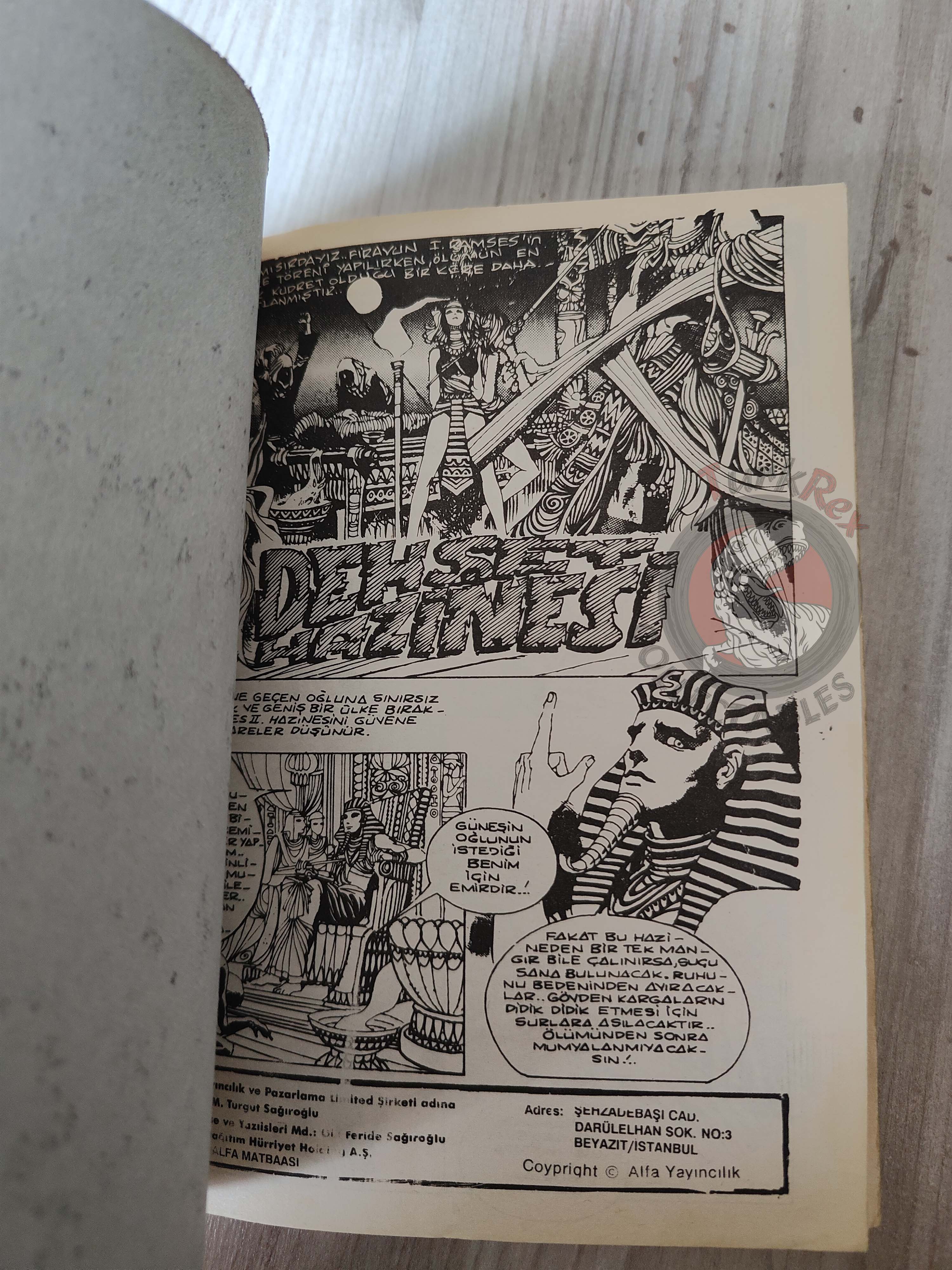 Süper Korku Altın Seri #1 1987 Turkish Comic Turkey Warren Creepy Eerie  Boris Vallejo