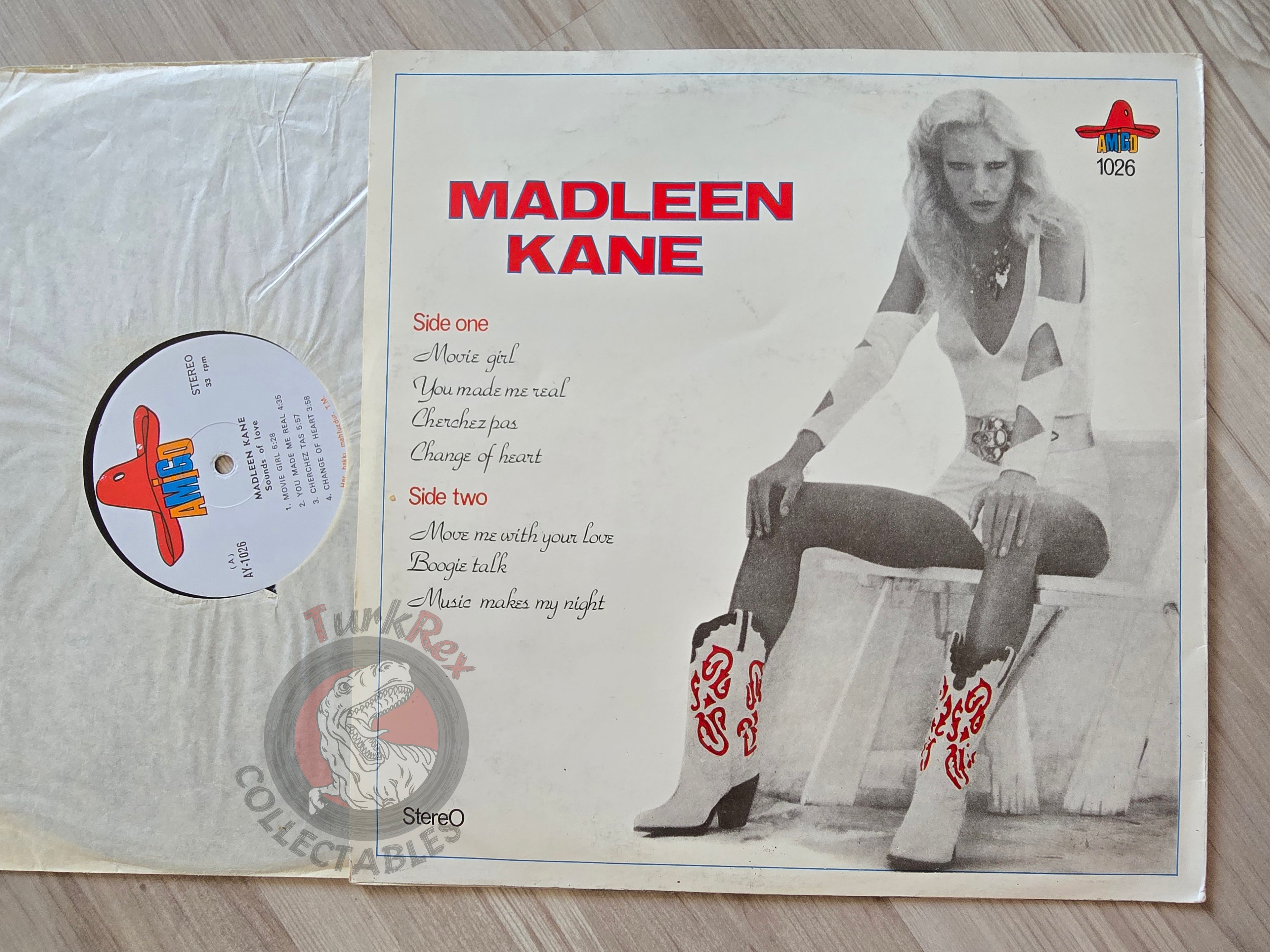 Madleen Kane – Cherchez Pas Turkish Pressing Vinyl Turkey Edition