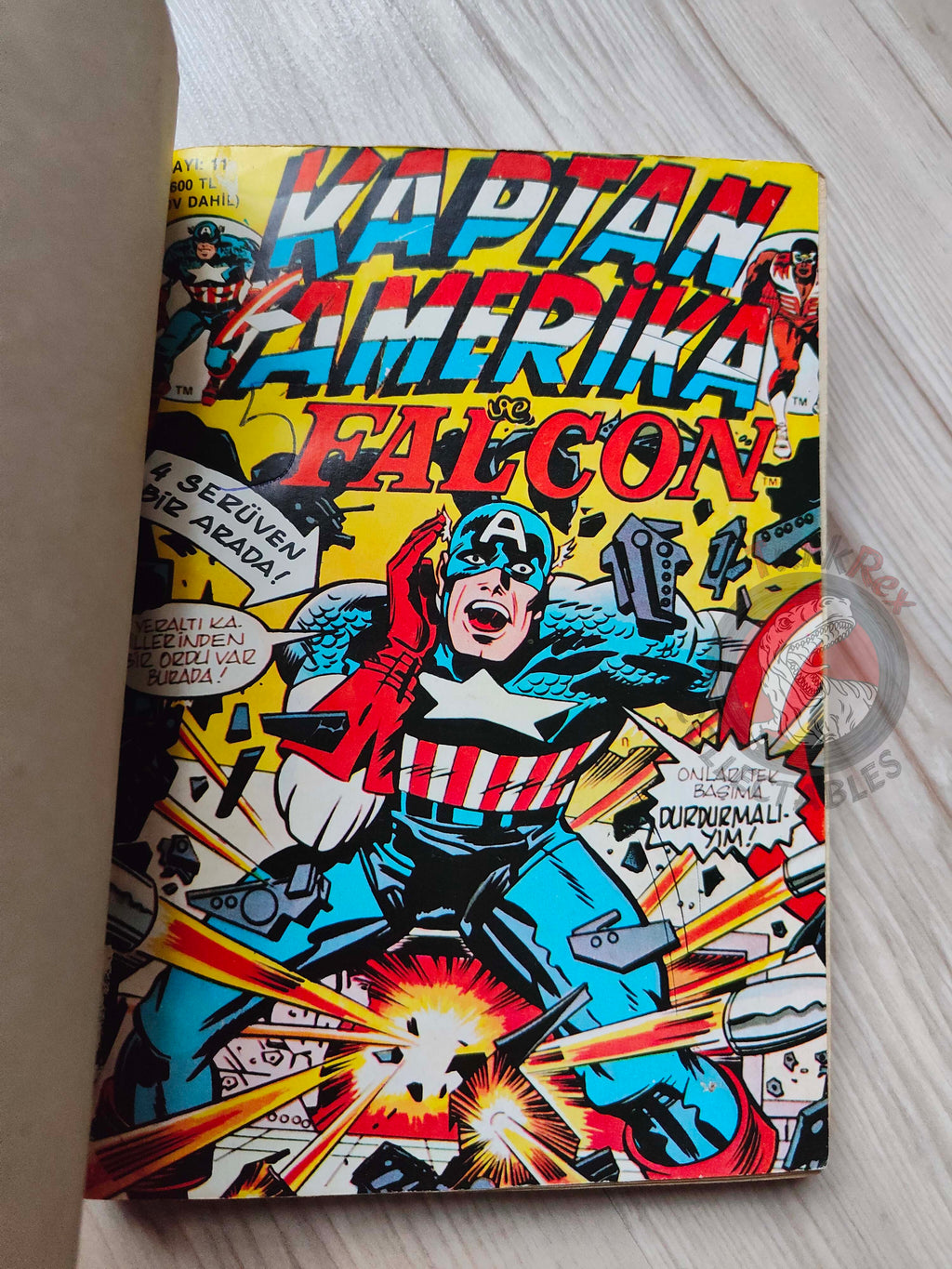 Captain America – Volume 6 1989 Turkish Comic Turkey