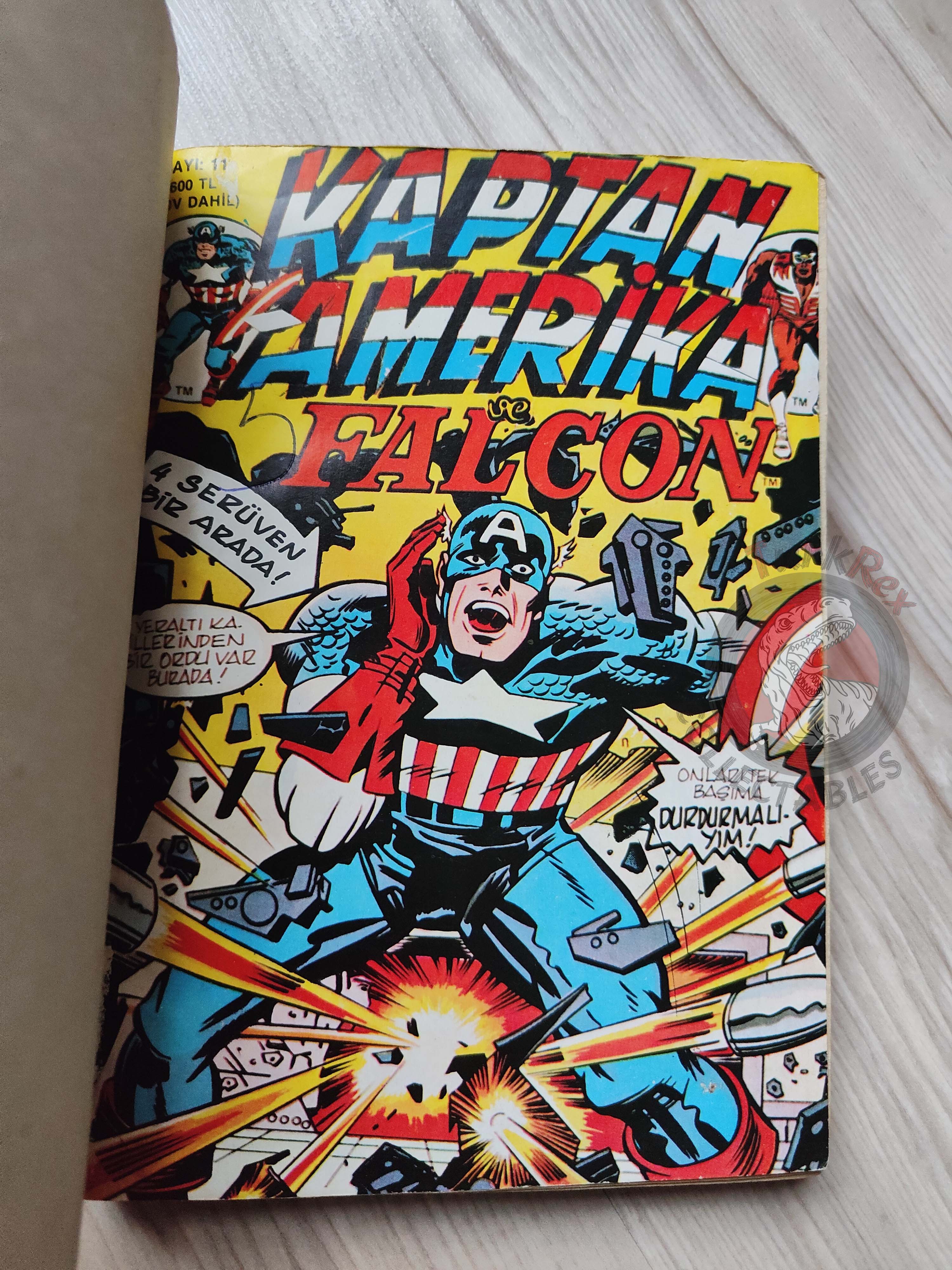 Captain America – Volume 6 1989 Turkish Comic Turkey