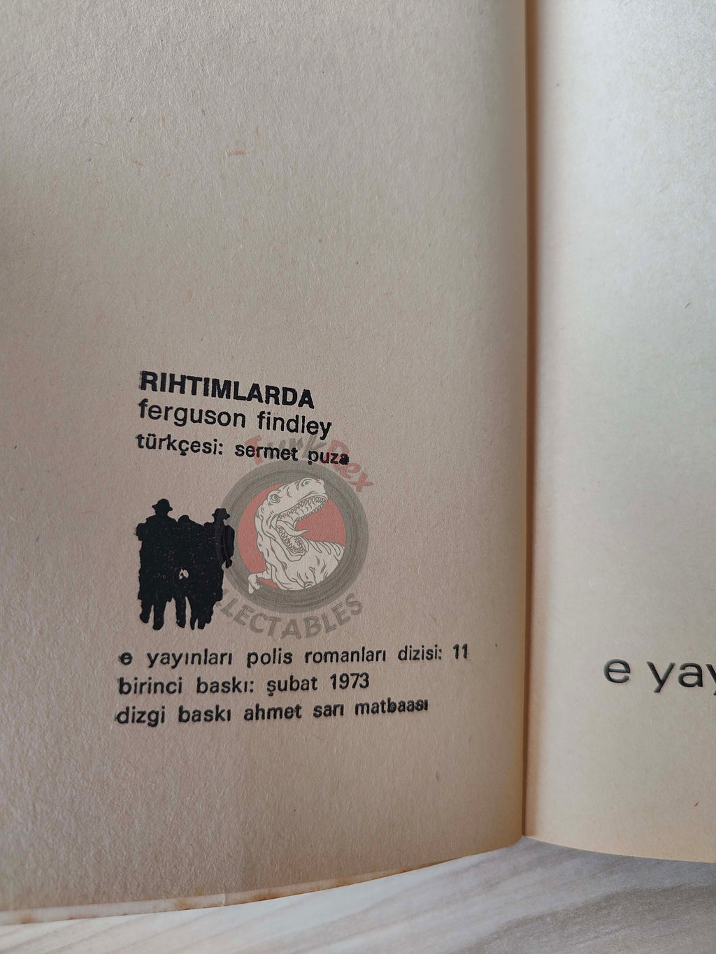 Ferguson Findley – Waterfront 1973 1st Turkish Book Turkey