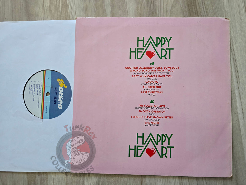 Various – Happy Heart Turkish Pressing Vinyl Turkey Edition