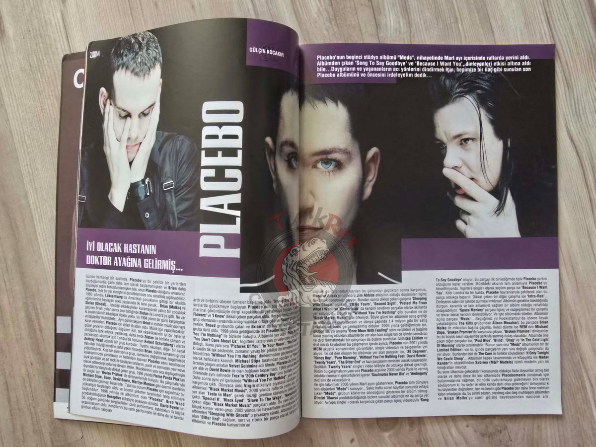 Yüxexes 2006 Kurt Cobain Turkish Mag Turkey Placebo Michael Schenker Children of Bodom Trivium