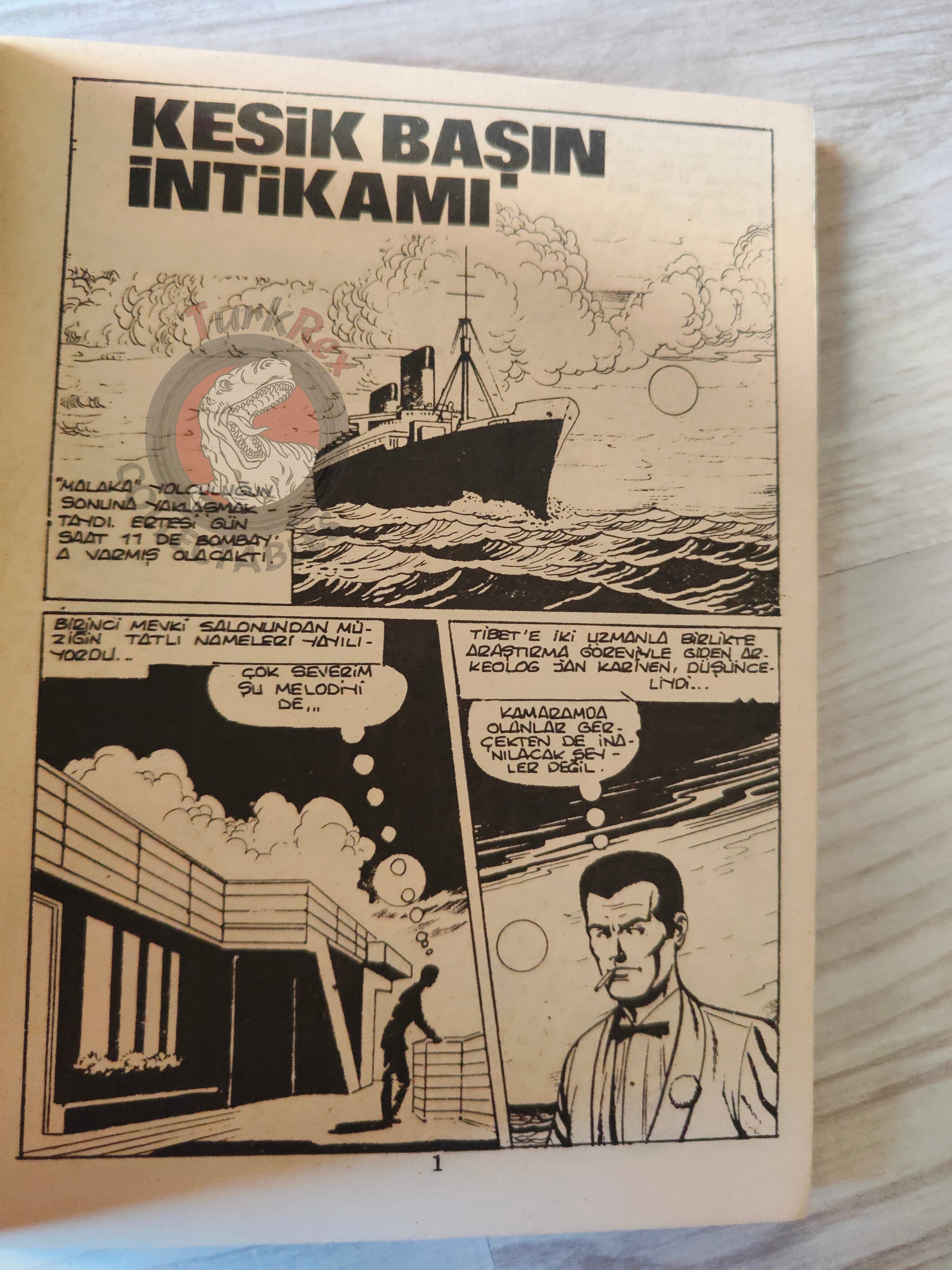 Uzay #4 1981 Turkish Comic Turkey Space Science Fiction
