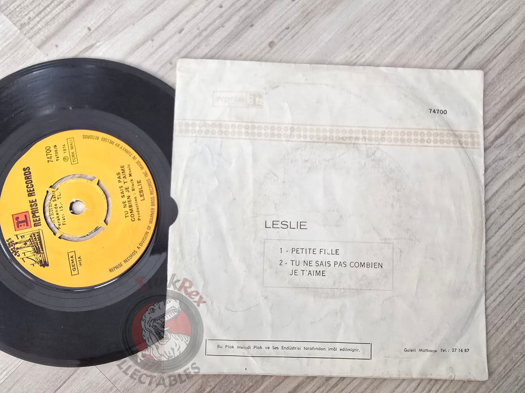 Leslie – Petite Fille 7" Turkish Pressing Vinyl Turkey Edition