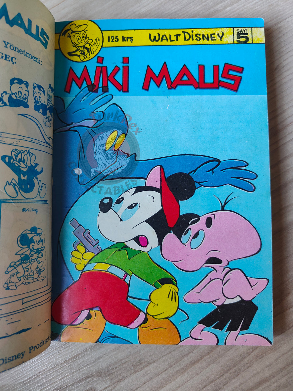 Mickey Mouse Mag Volume #2 1970 Turkish Comic Turkey Walt Disney Donald Duck