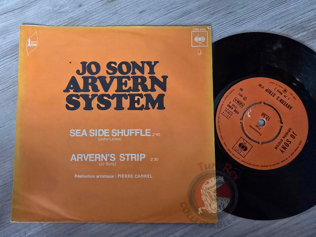 Jo Sony Arvern System – Sea Side Shuffle 7" Turkish Pressing Vinyl Turkey Edition Promo