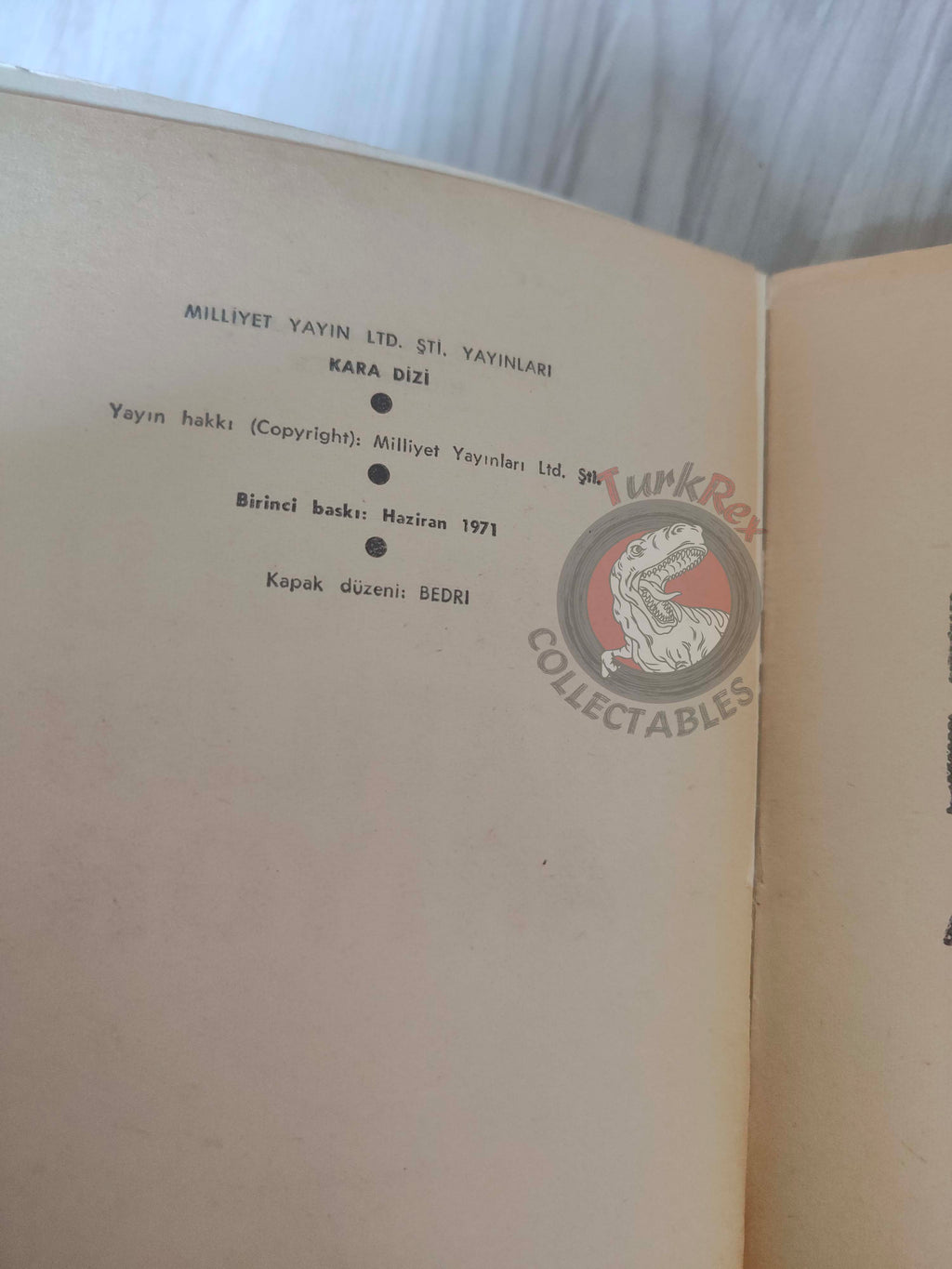 Richard Sale –  Benefit Performance 1971 1st Turkish Book Turkey