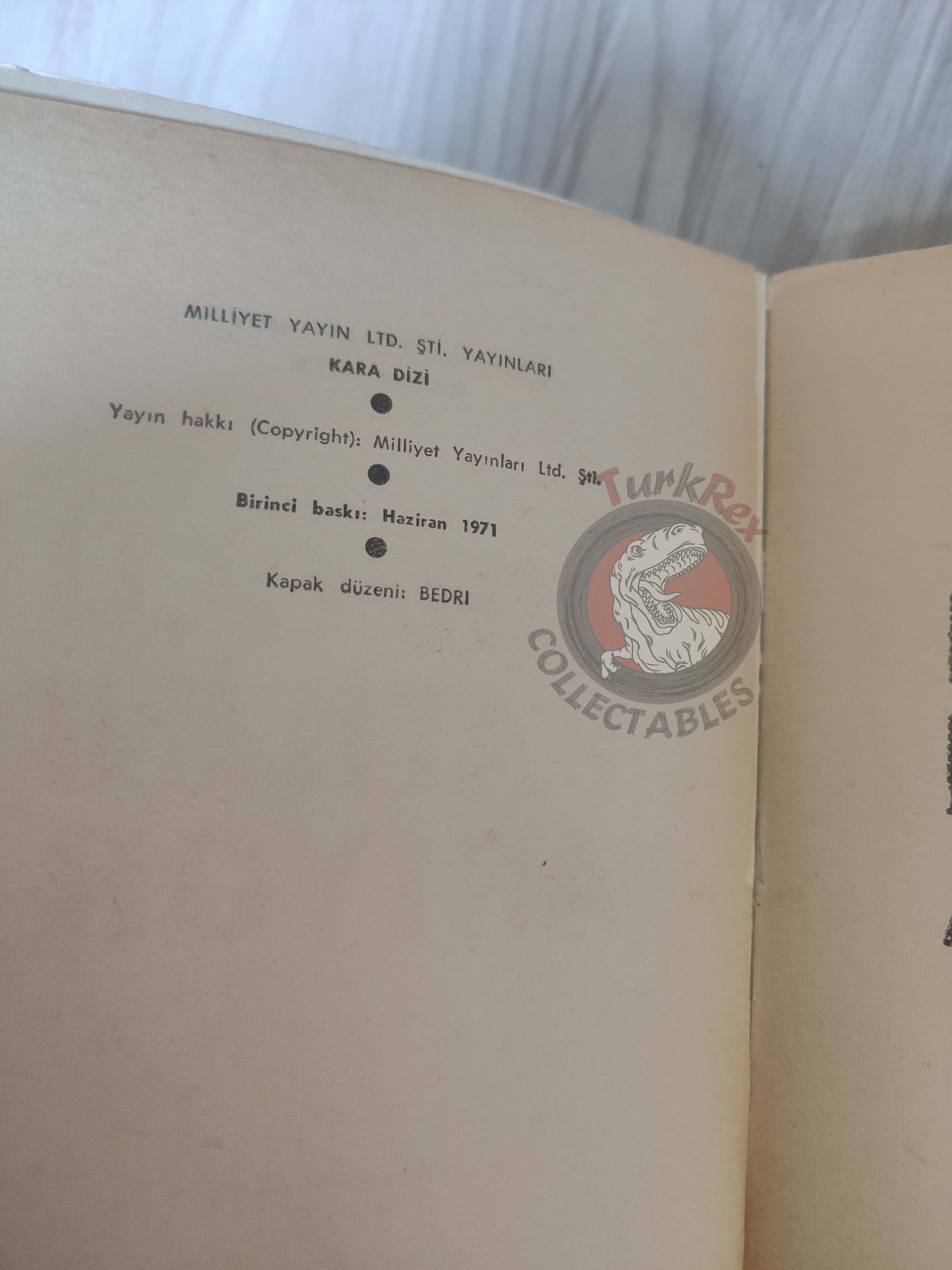Richard Sale –  Benefit Performance 1971 1st Turkish Book Turkey