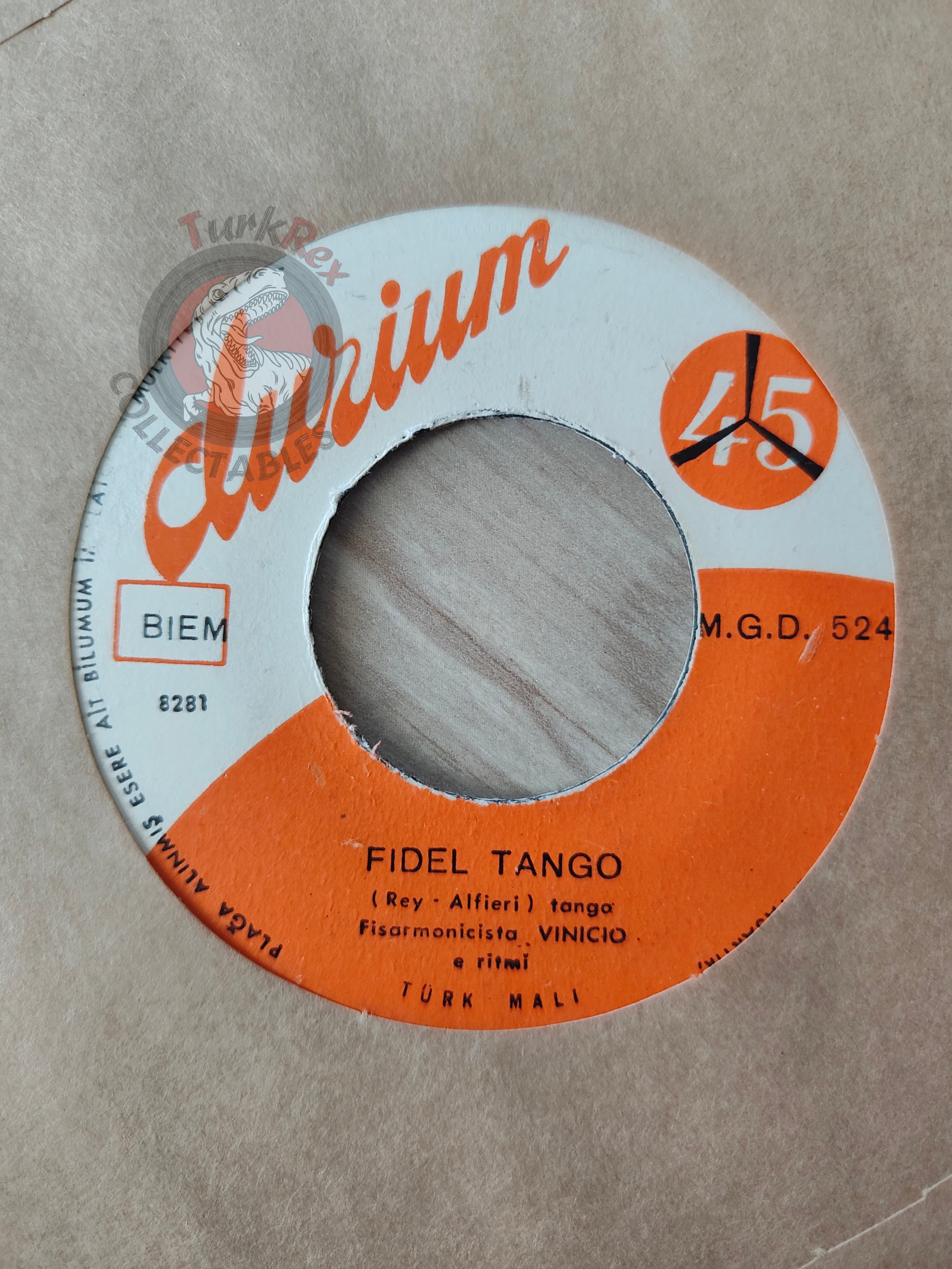 Fisarmonicista Vinicio E Ritmi – Tango Dei Barbudos 7" Turkish Pressing Vinyl Turkey Edition