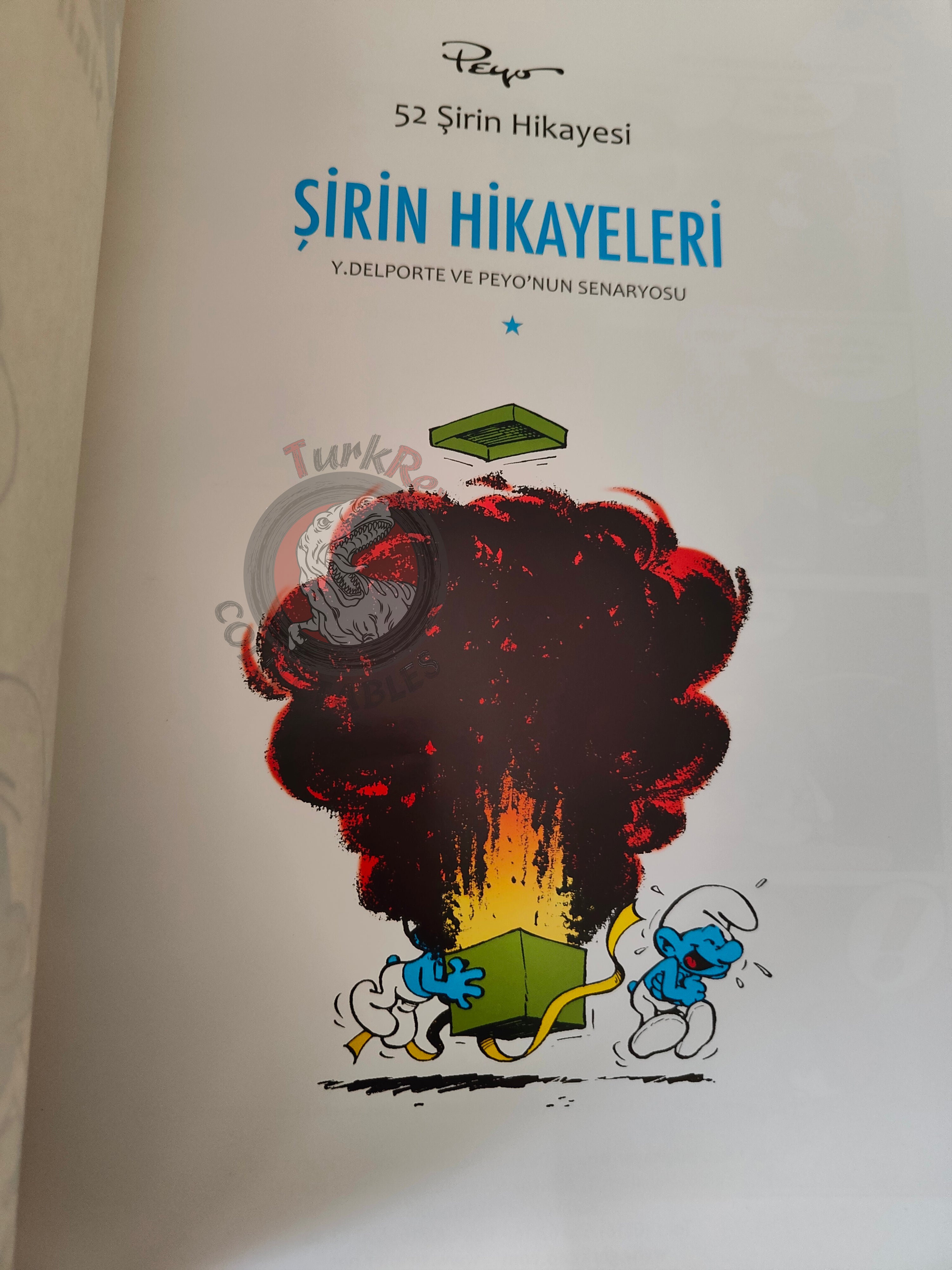 The Smurfs #8 Stories of the Smurfs2013 Turkish Comic Turkey Schtroumpf