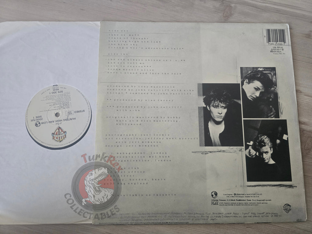 a-ha – Hunting High And Low Turkish Pressing Vinyl Turkey Edition