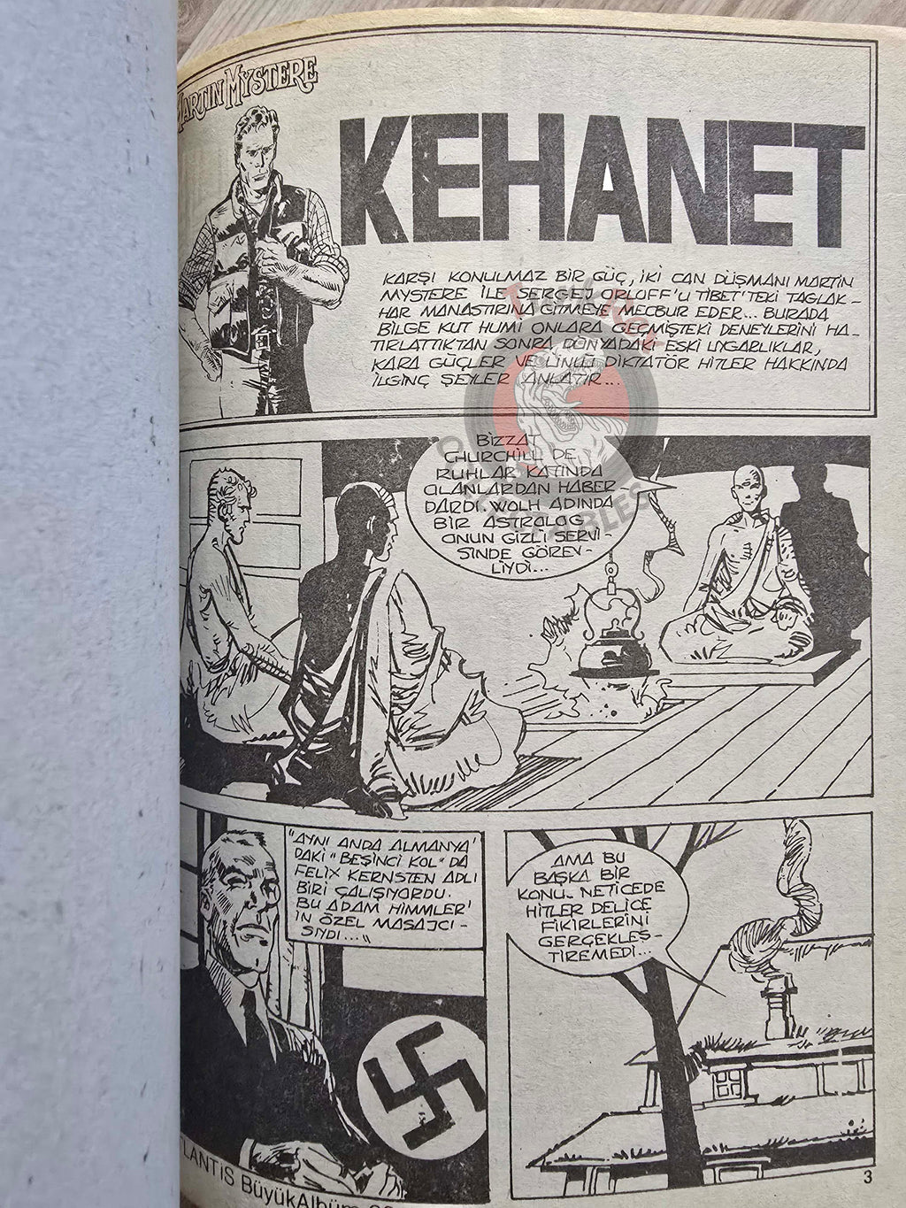 Martin Mystère #26 Il Presagio 80s Turkish Comic Turkey #66 #68