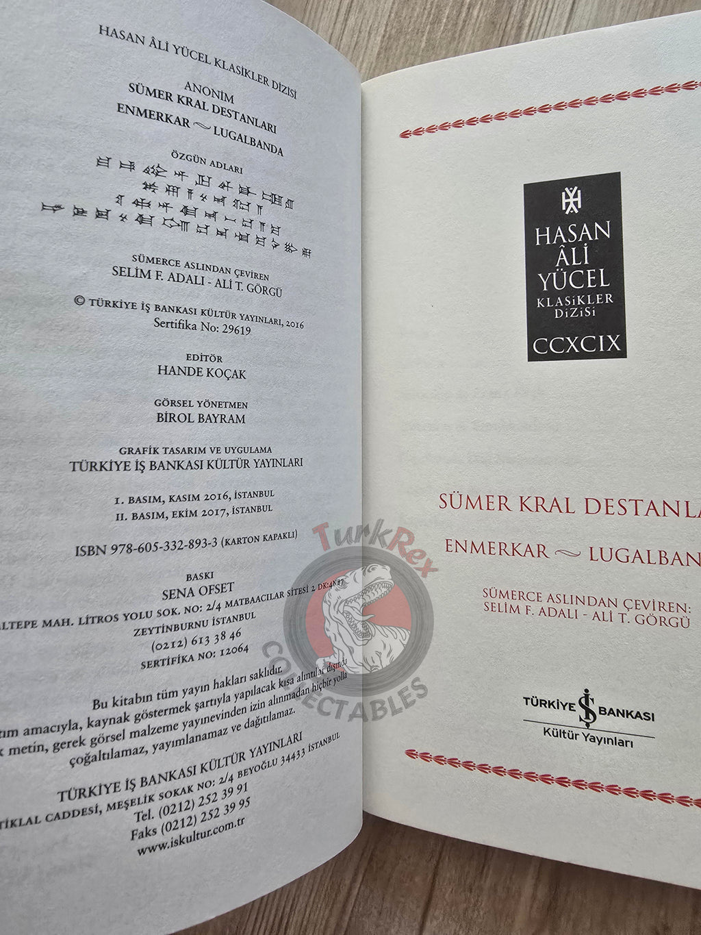 Sumerian King Epics: Enmerkar and Lugalbanda 2017 Turkish Book Turkey