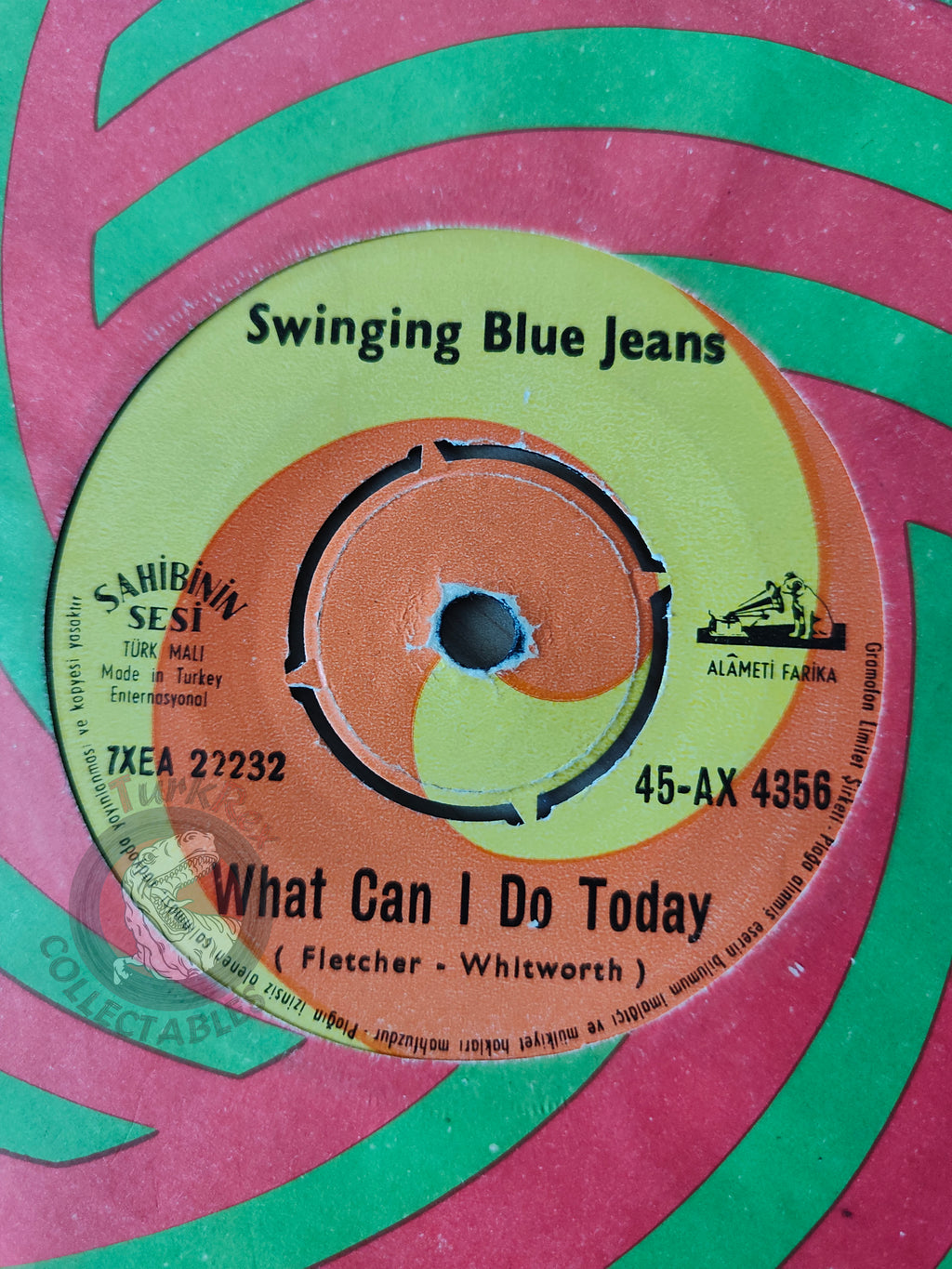 The Swinging Blue Jeans – Don't Make Me Over 7" Turkish Pressing Vinyl Turkey Edition