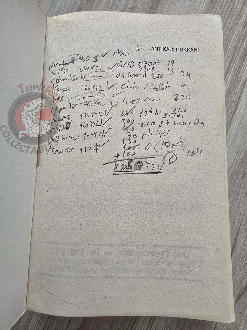 Charles Dickens – The Old Curiosity Shop 1996 Turkish Book Turkey